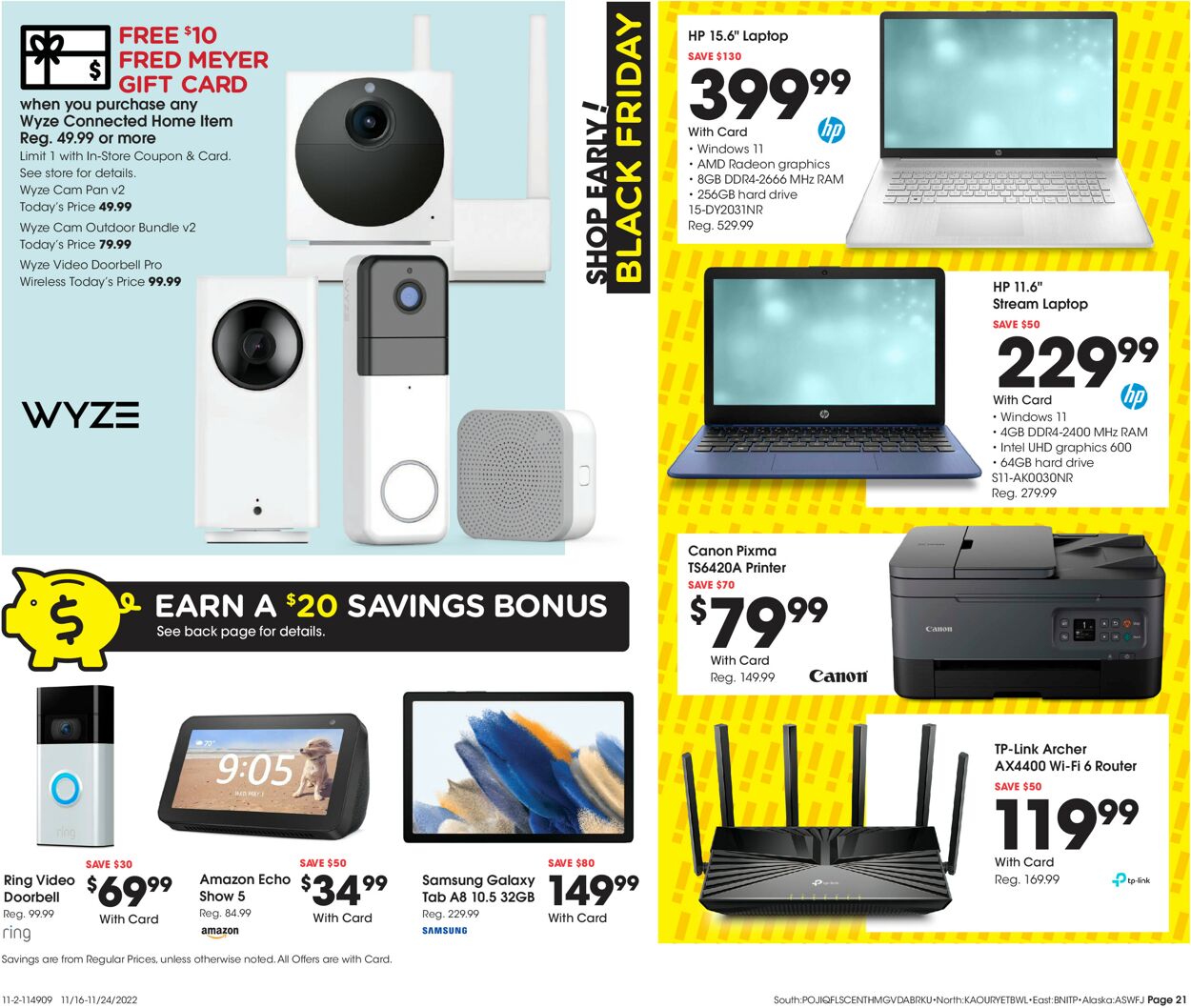 Fred Meyer Weekly Ad Circular - valid 11/16-11/24/2022 (Page 21)