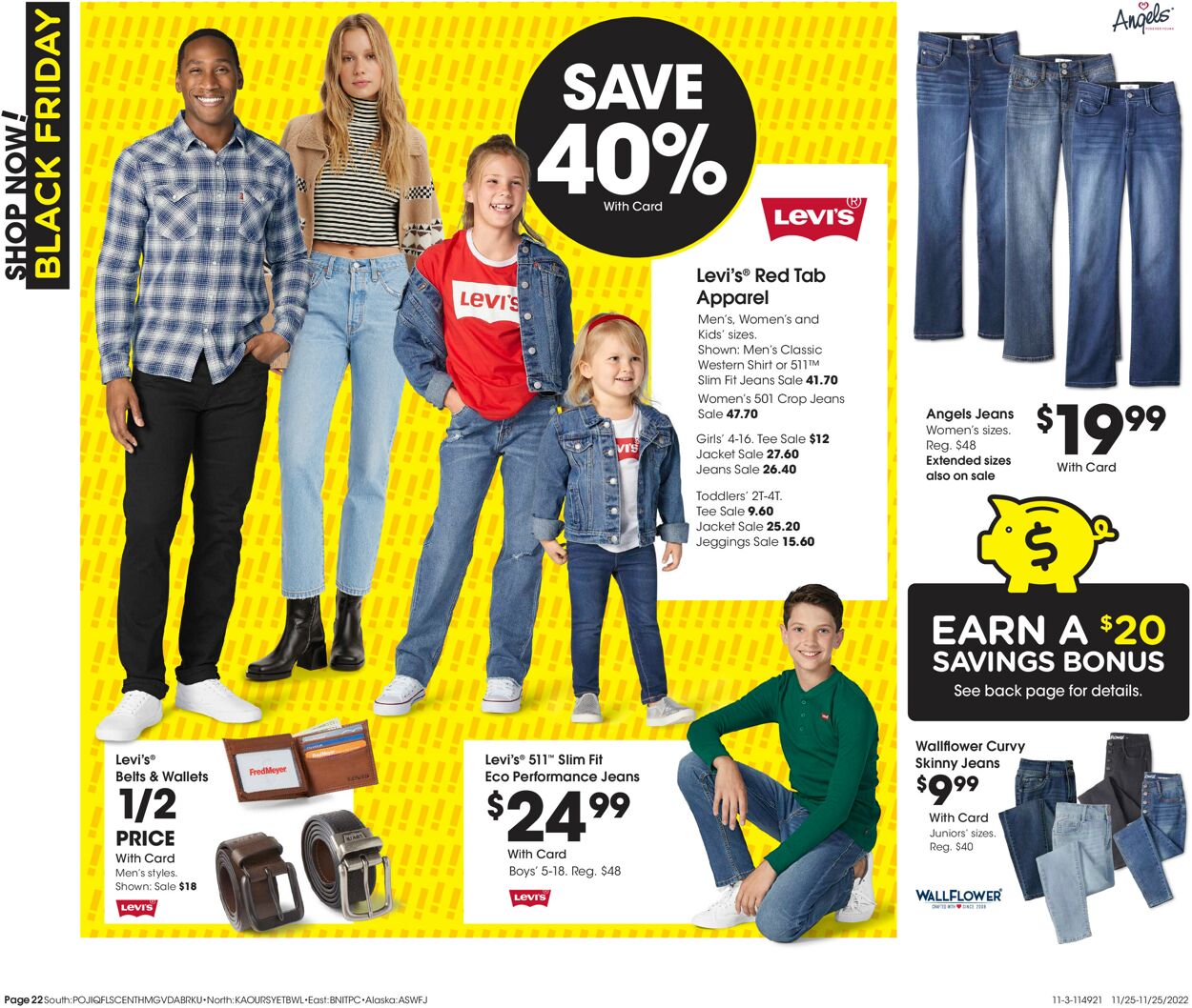 Fred Meyer Weekly Ad Circular - valid 11/25-11/25/2022 (Page 22)
