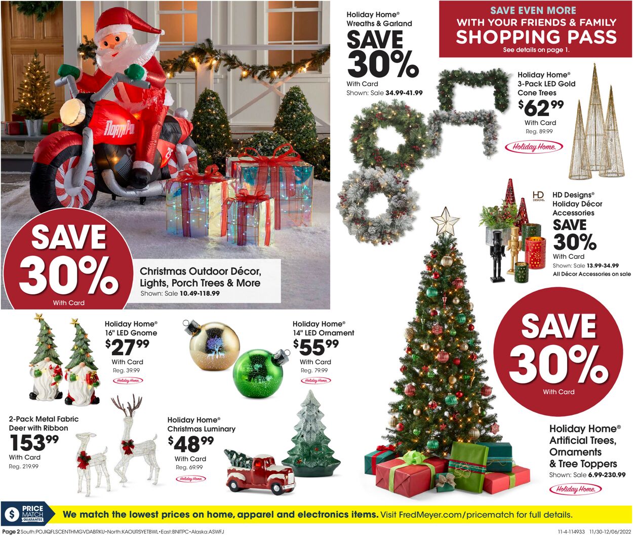 Fred Meyer Weekly Ad Circular - valid 11/30-12/06/2022 (Page 2)