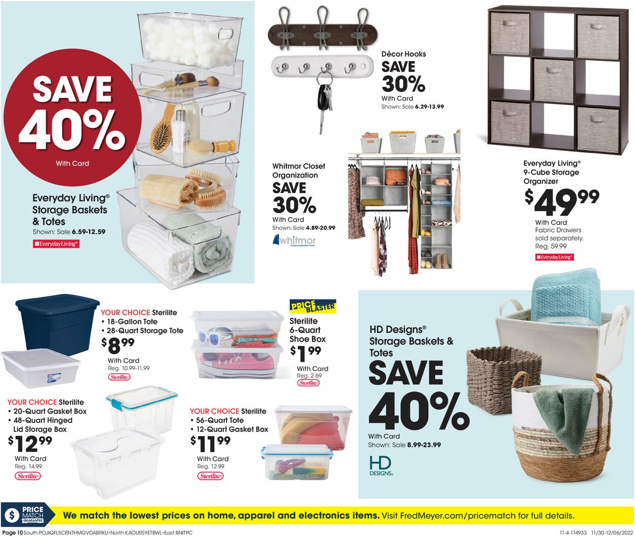 Fred Meyer Weekly Ad Circular - valid 11/30-12/06/2022 (Page 10)