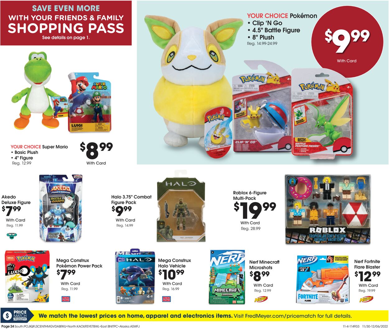 Fred Meyer Weekly Ad Circular - valid 11/30-12/06/2022 (Page 24)