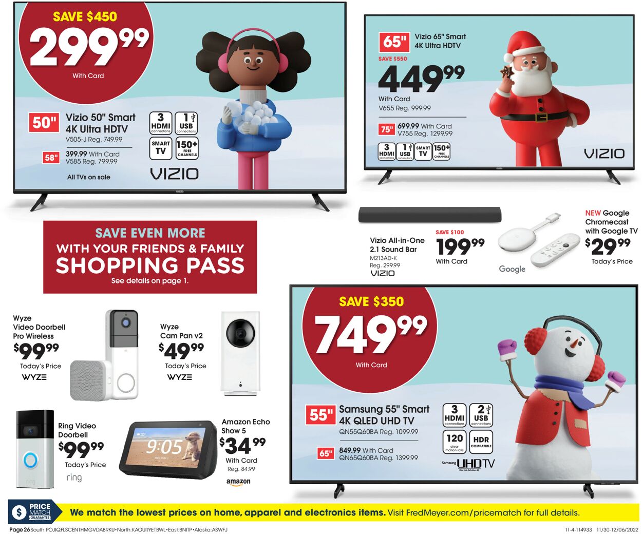 Fred Meyer Weekly Ad Circular - valid 11/30-12/06/2022 (Page 26)