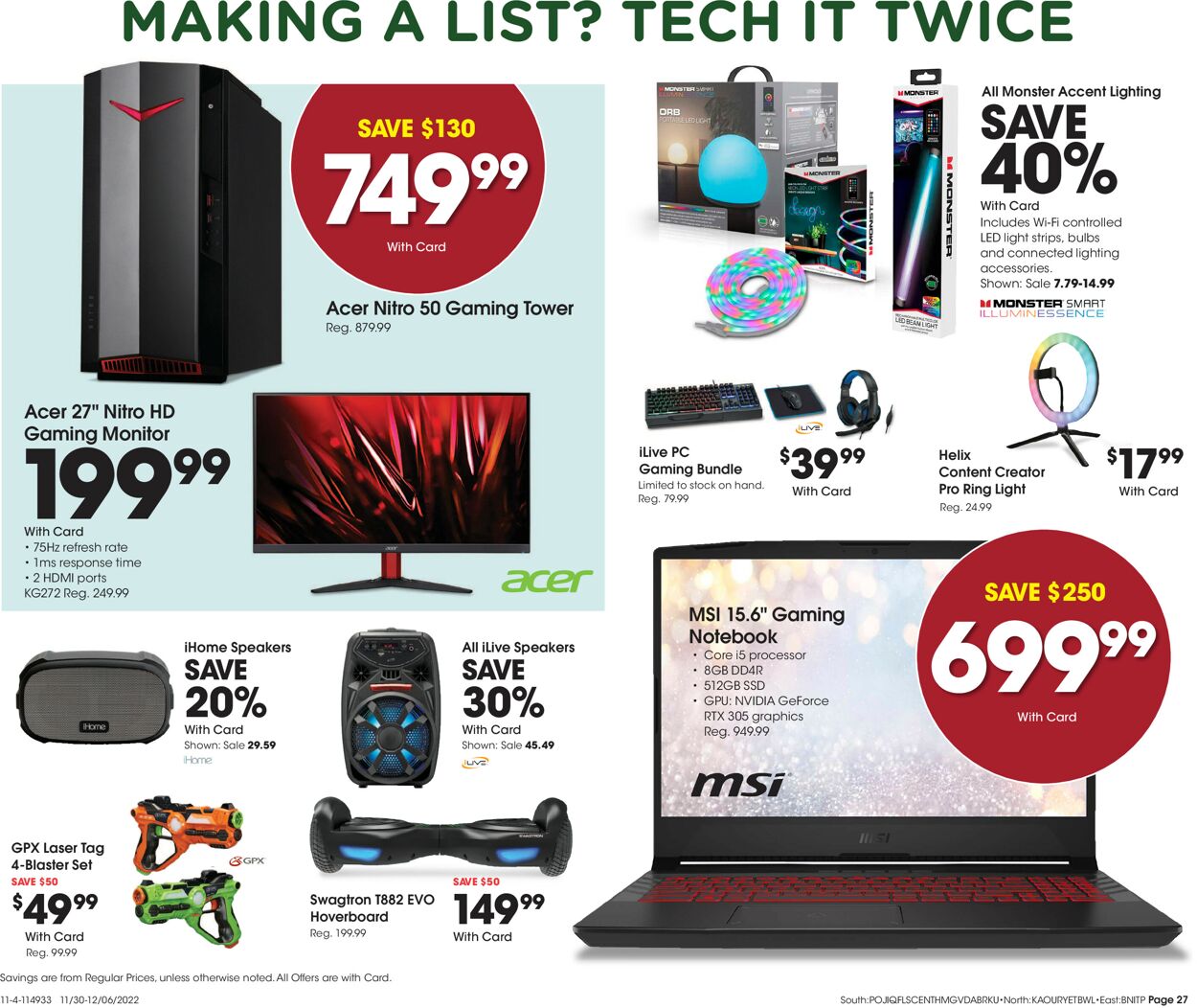 Fred Meyer Weekly Ad Circular - valid 11/30-12/06/2022 (Page 27)