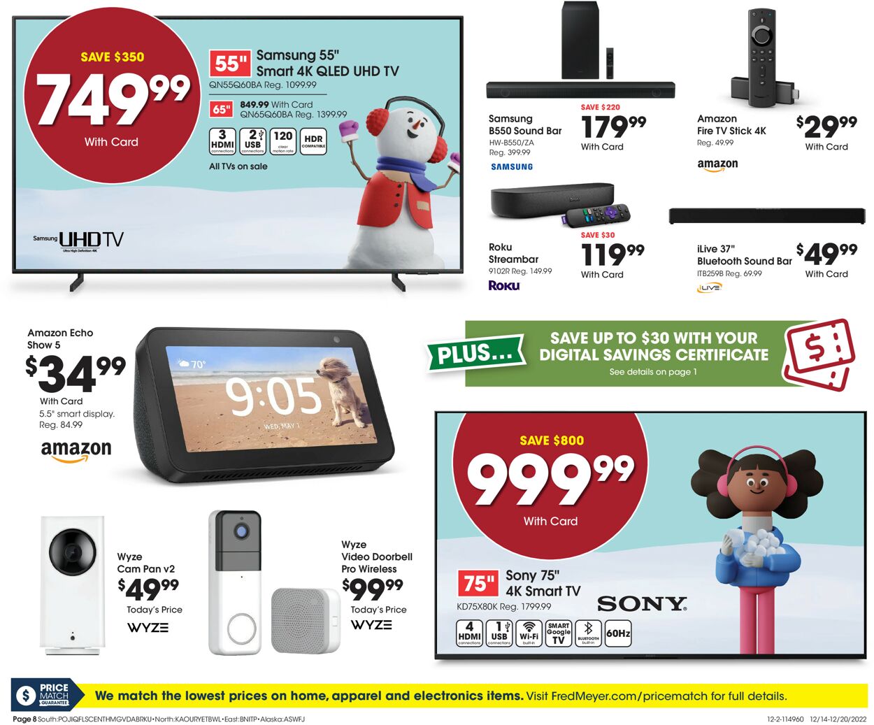 Fred Meyer Weekly Ad Circular - valid 12/14-12/20/2022 (Page 8)