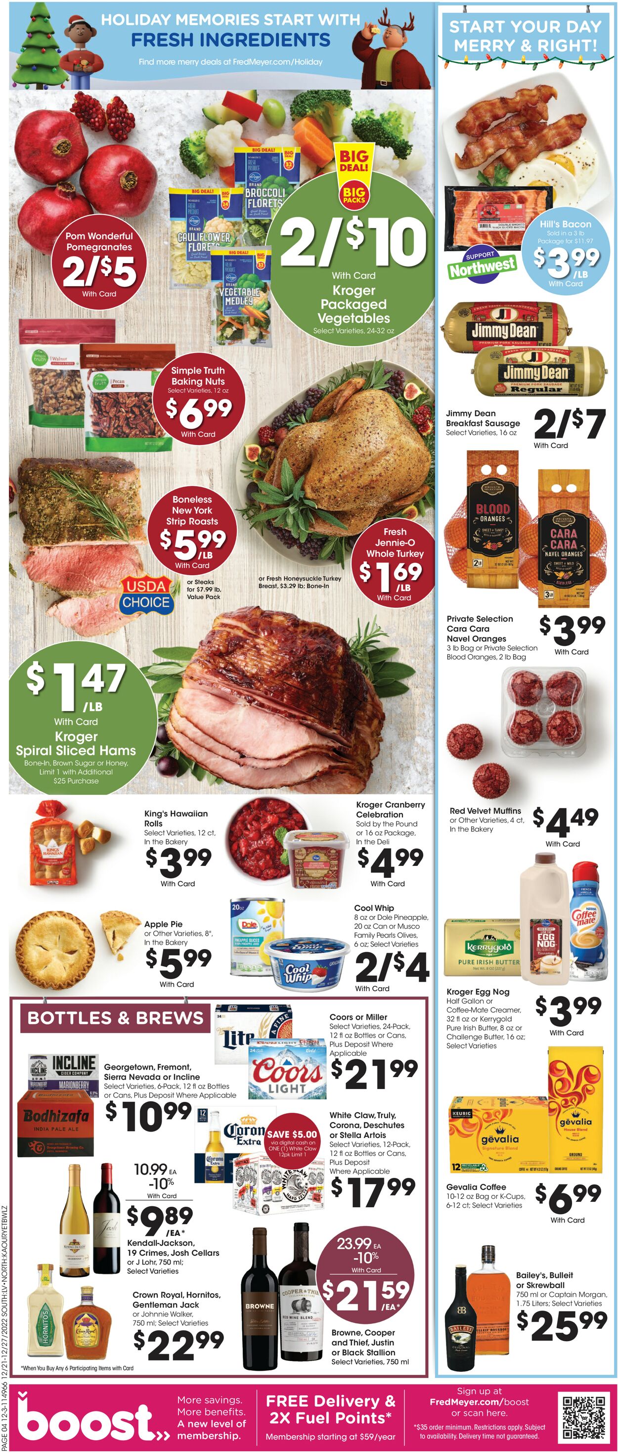 Fred Meyer Weekly Ad Circular - valid 12/21-12/27/2022 (Page 7)