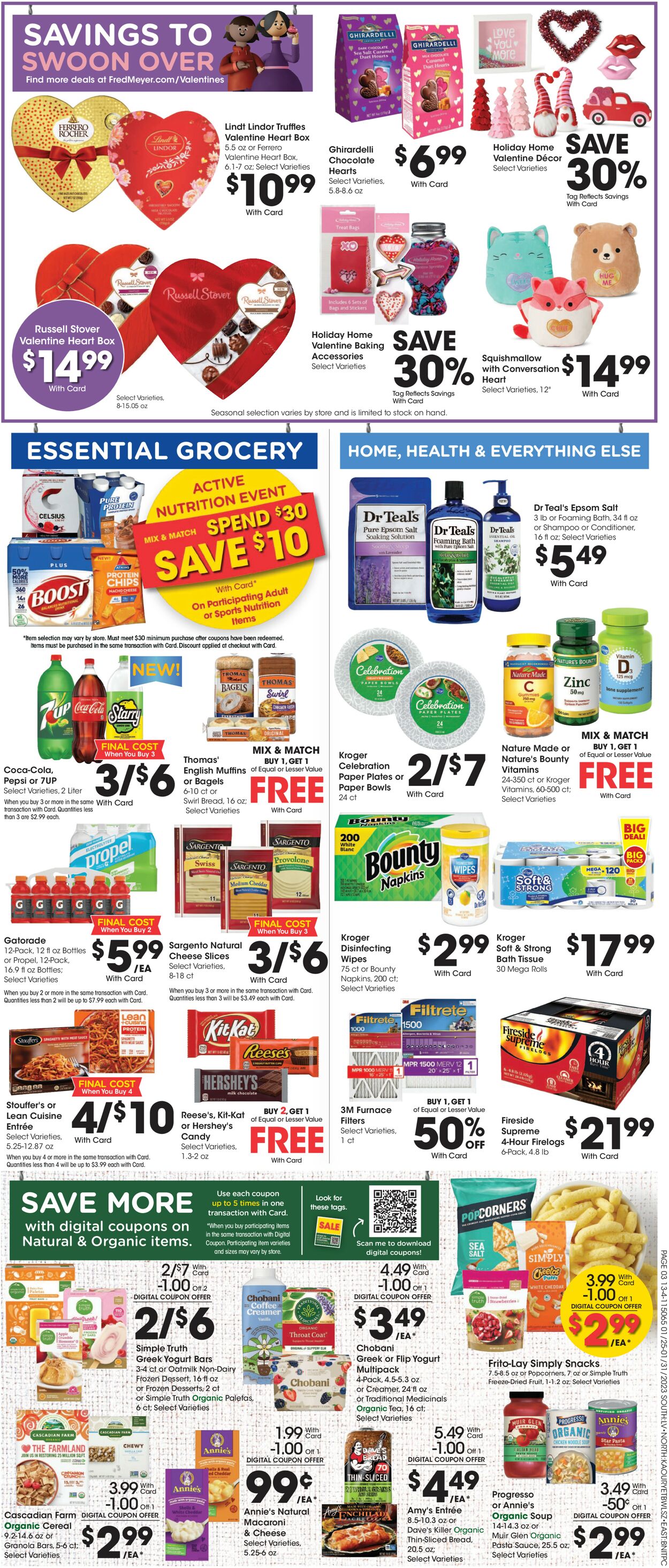 Fred Meyer Weekly Ad Circular - valid 01/25-01/31/2023 (Page 10)