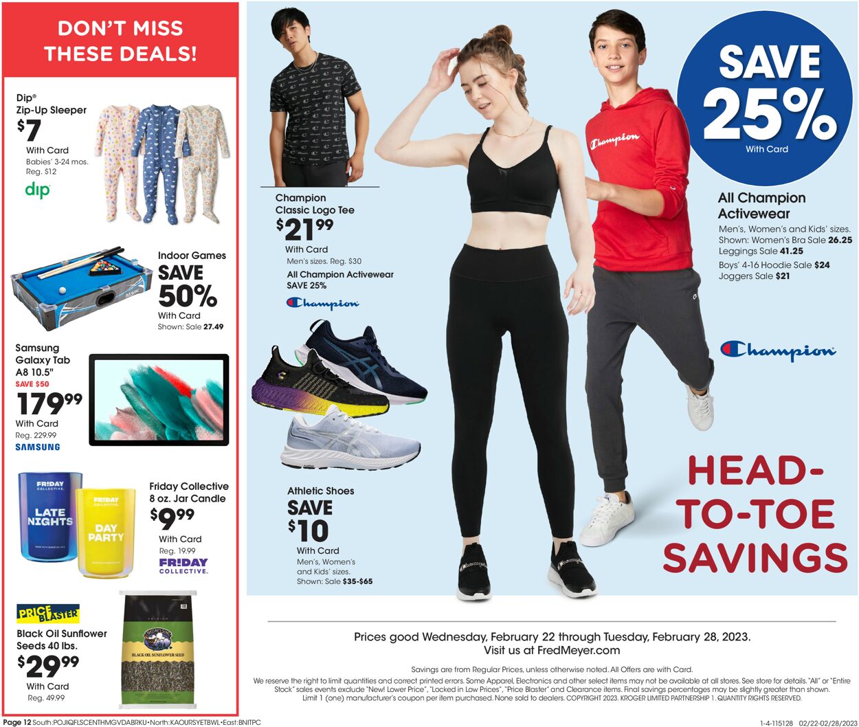 Fred Meyer Weekly Ad Circular - valid 02/22-02/28/2023 (Page 12)