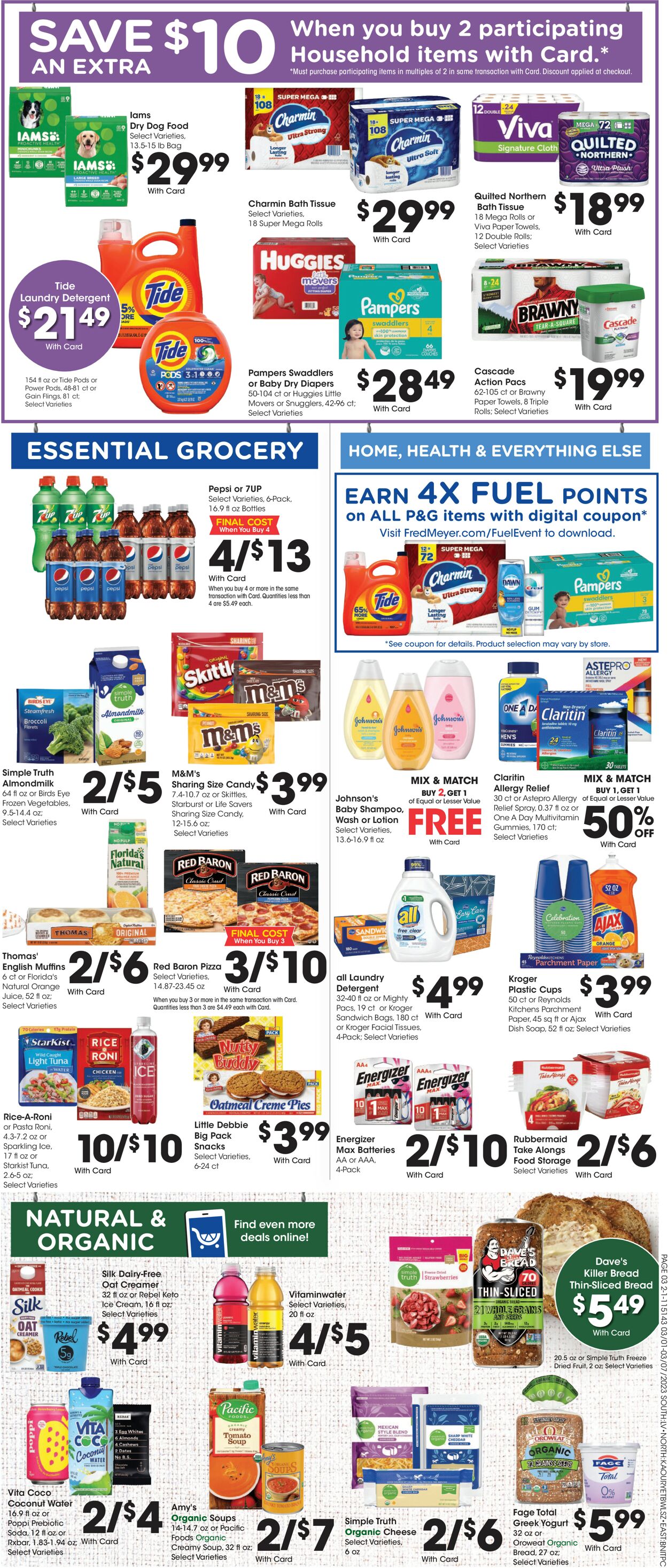 Fred Meyer Weekly Ad Circular - valid 03/01-03/07/2023 (Page 11)