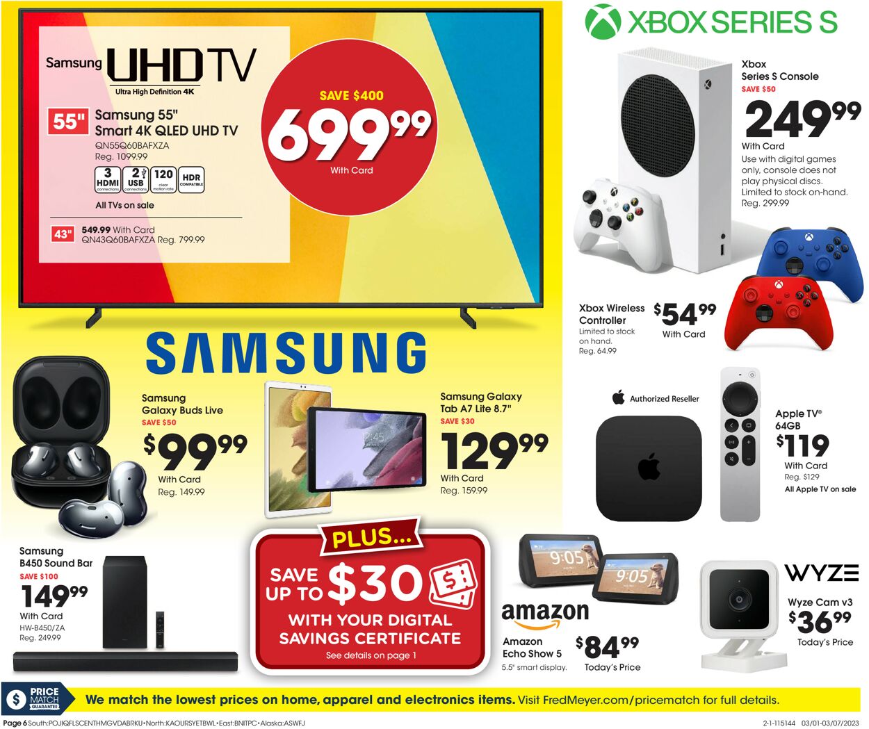 Fred Meyer Weekly Ad Circular - valid 03/01-03/07/2023 (Page 6)