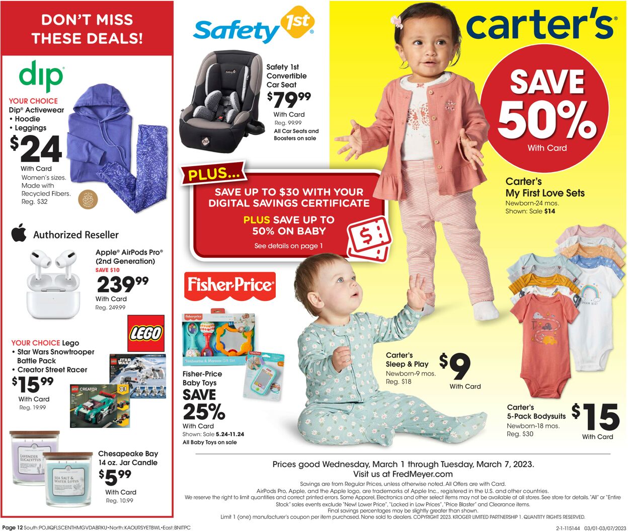 Fred Meyer Weekly Ad Circular - valid 03/01-03/07/2023 (Page 12)