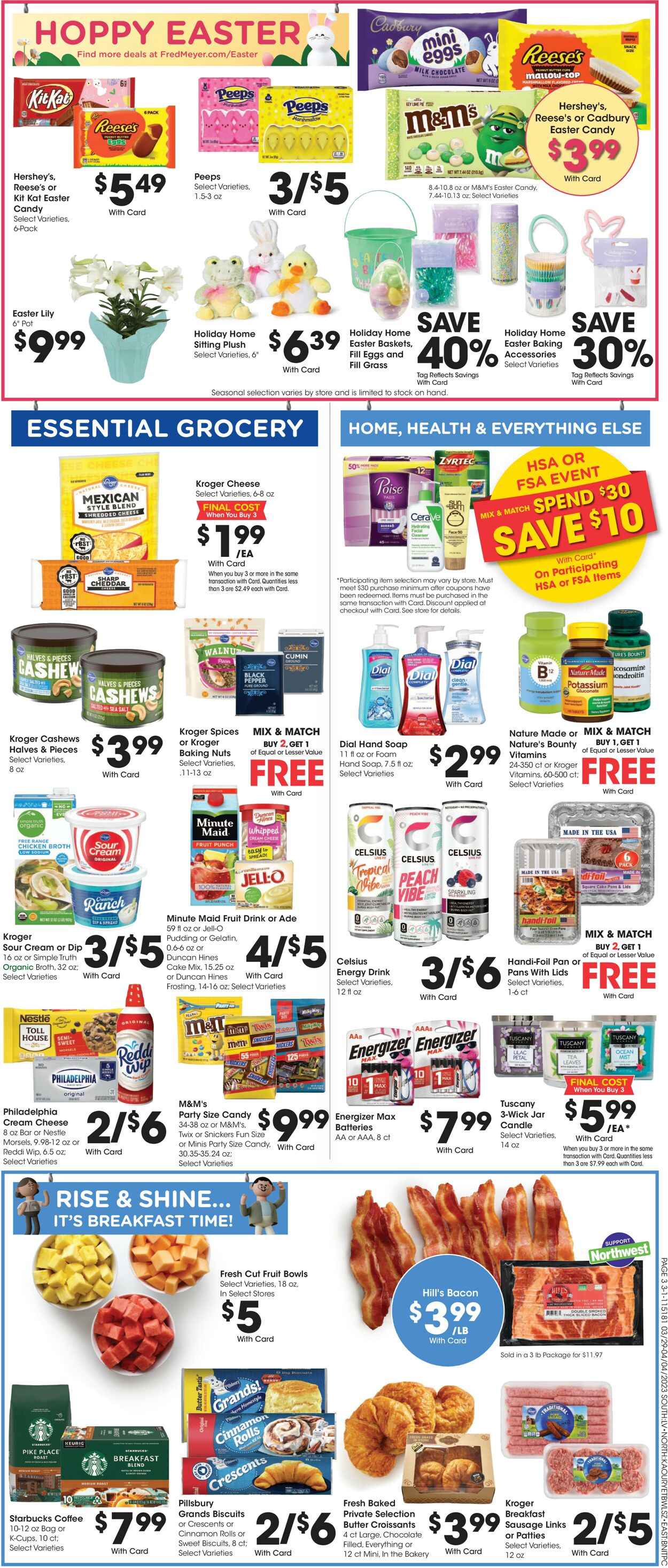 Fred Meyer Weekly Ad Circular - valid 03/29-04/04/2023 (Page 10)