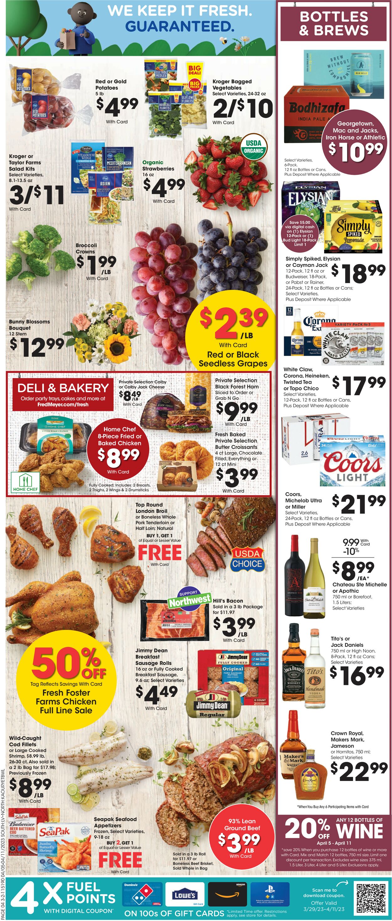 Fred Meyer Weekly Ad Circular - valid 04/05-04/11/2023 (Page 10)