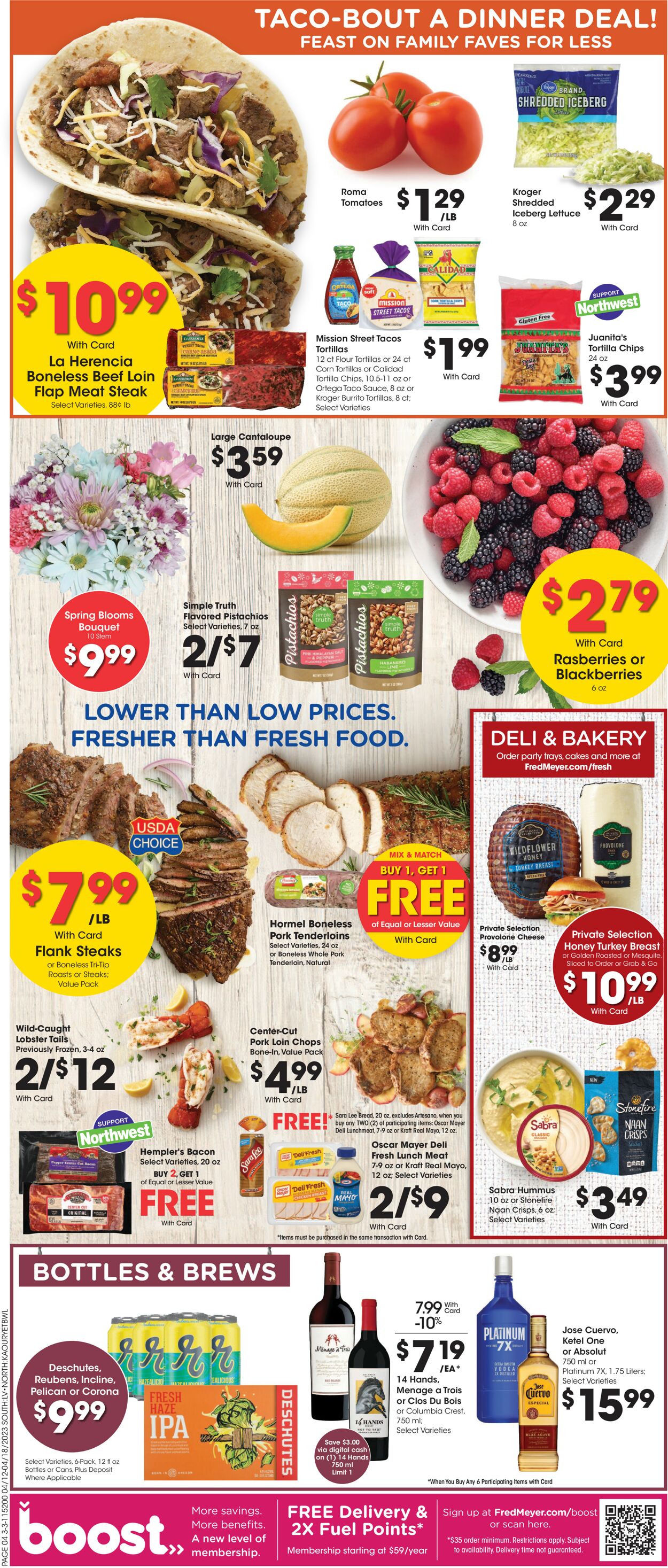 Fred Meyer Weekly Ad Circular - valid 04/12-04/18/2023 (Page 9)