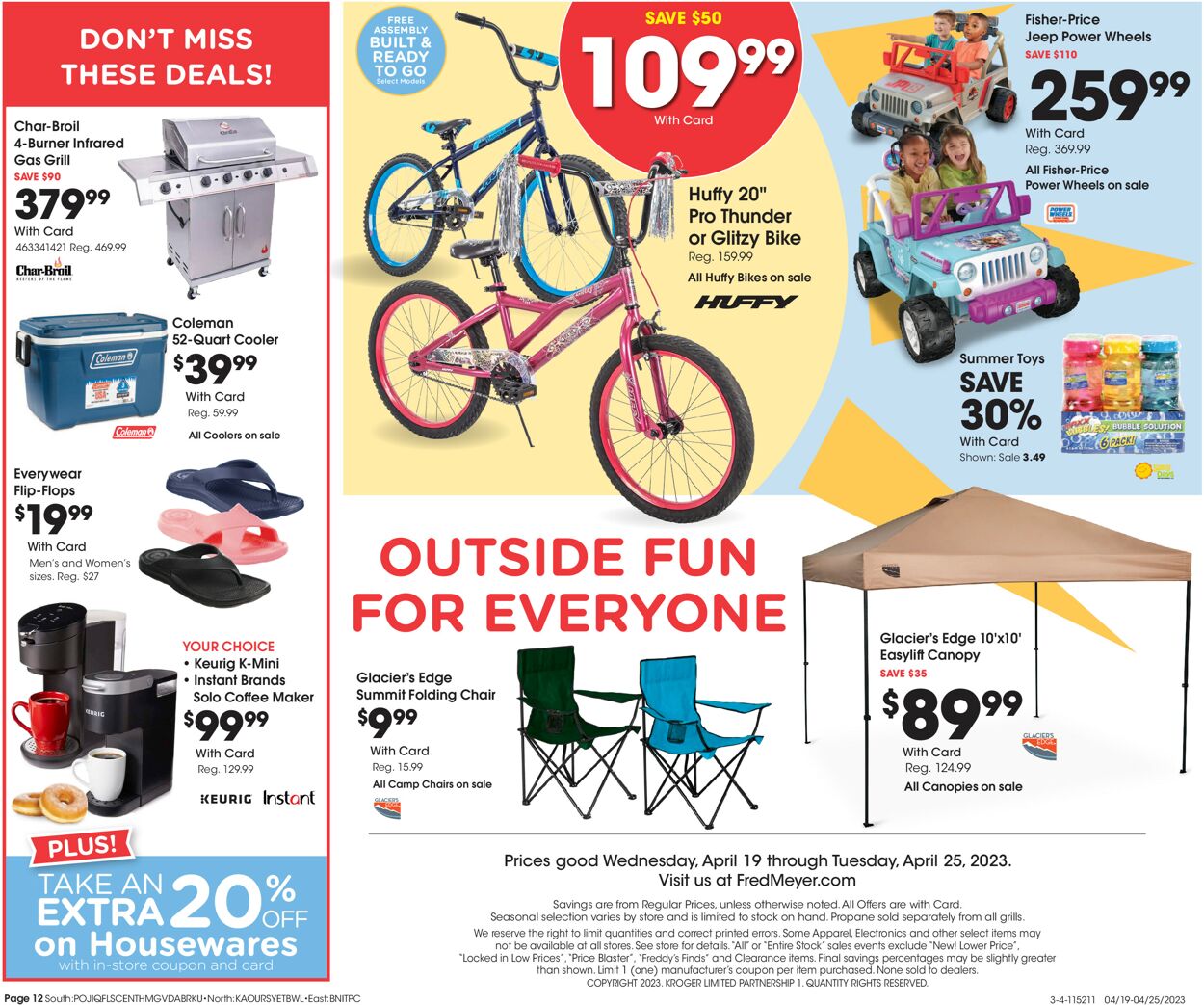 Fred Meyer Weekly Ad Circular - valid 04/19-04/25/2023 (Page 12)