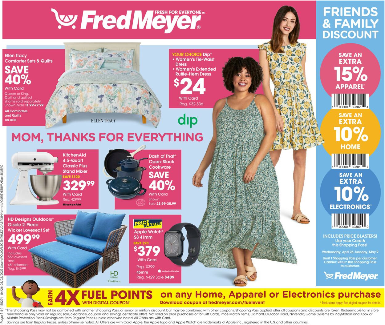 Fred Meyer Weekly Ad Circular - valid 04/26-05/02/2023