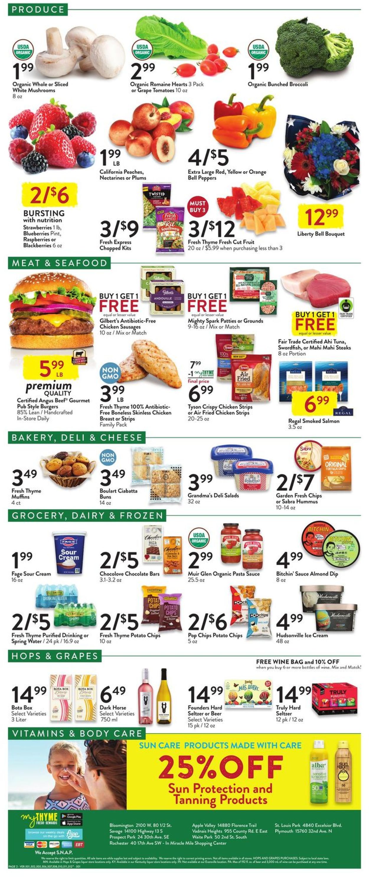 Fresh Thyme Weekly Ad Circular - valid 09/01-09/07/2021 (Page 2)