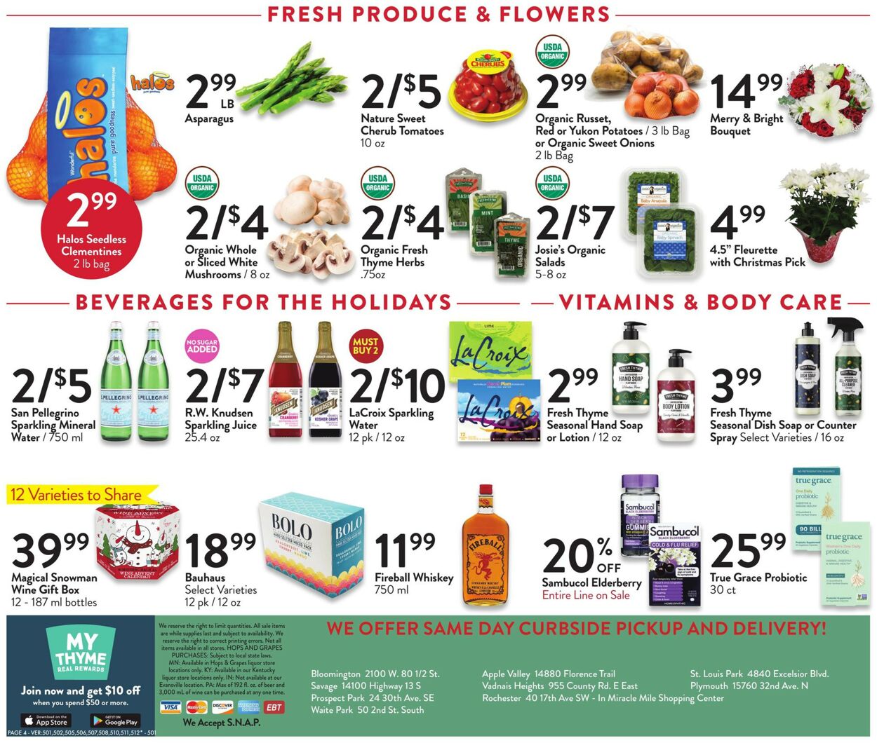 Fresh Thyme Weekly Ad Circular - valid 12/14-12/25/2022 (Page 4)