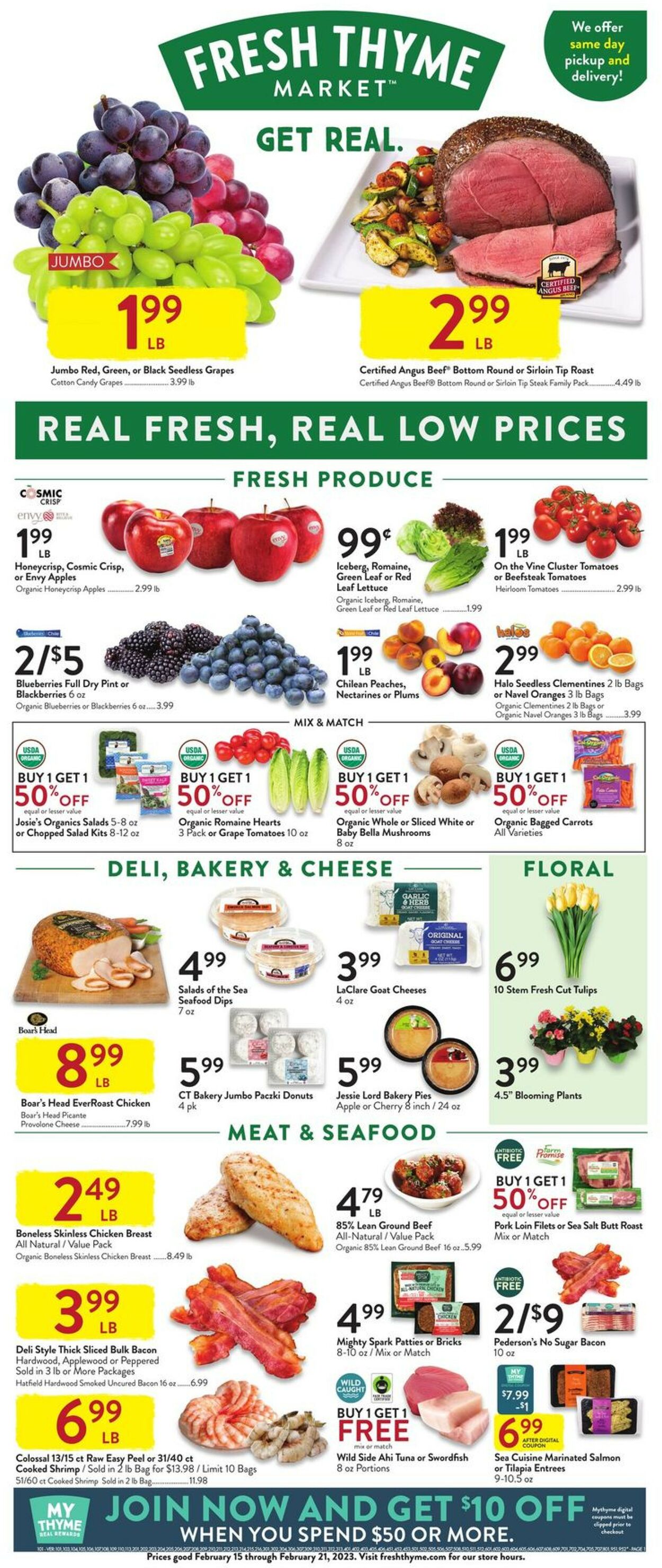 Fresh Thyme Weekly Ad Circular - valid 02/15-02/21/2023