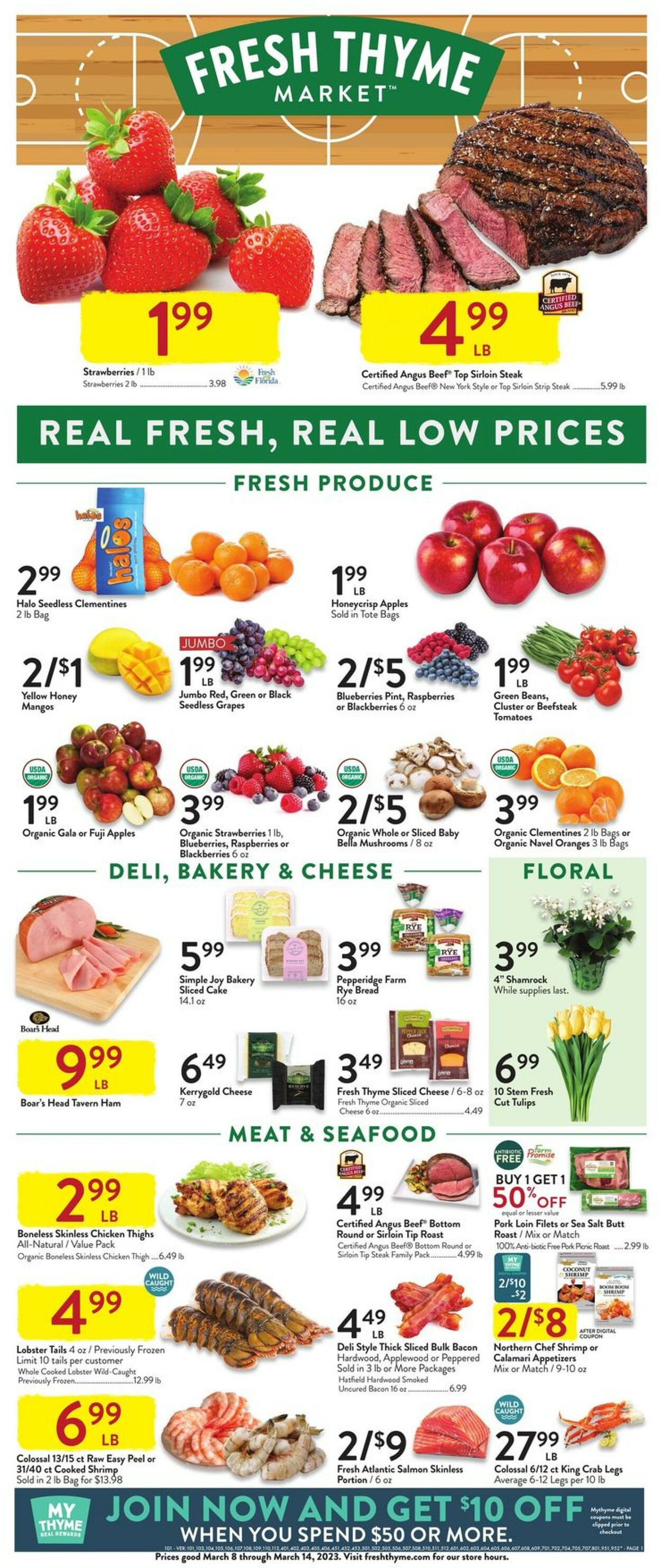 Fresh Thyme Weekly Ad Circular - valid 03/08-03/14/2023