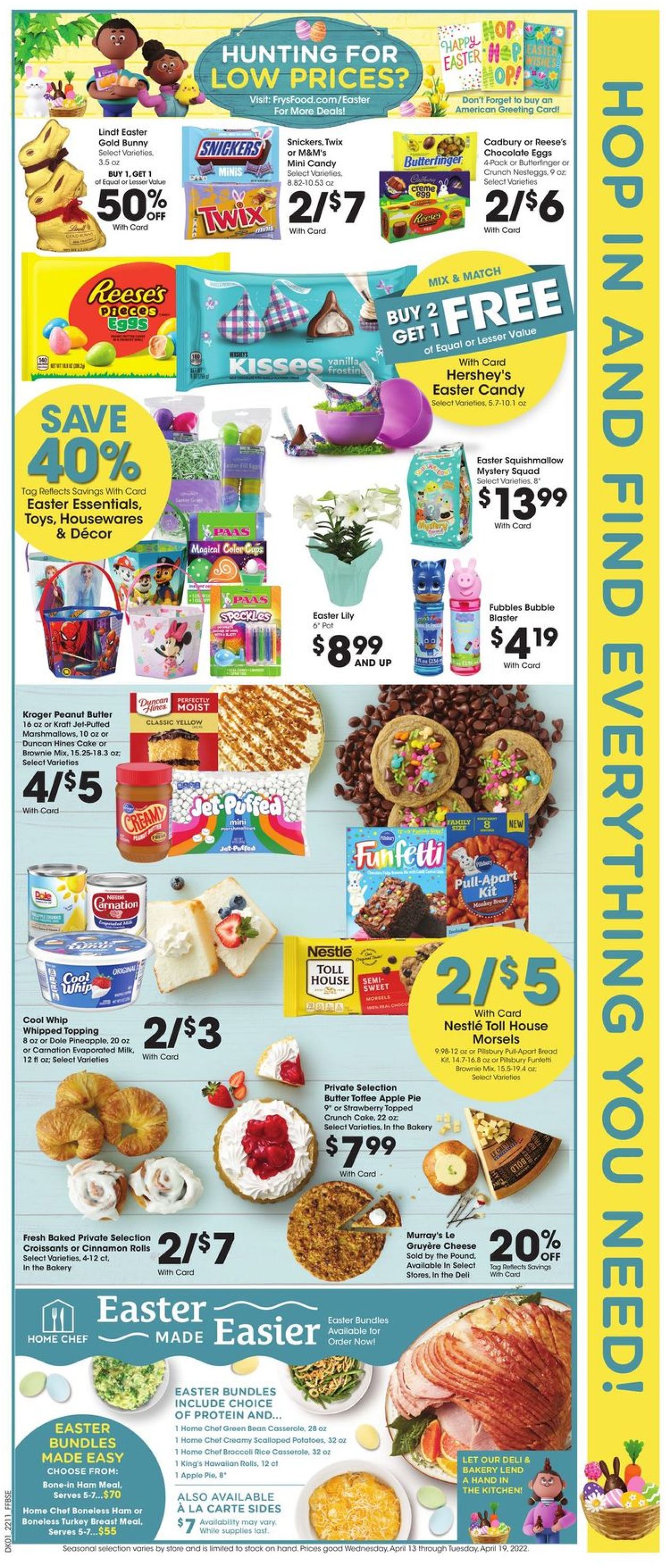 Fry’s EASTER 2022 Weekly Ad Circular - valid 04/13-04/19/2022 (Page 4)