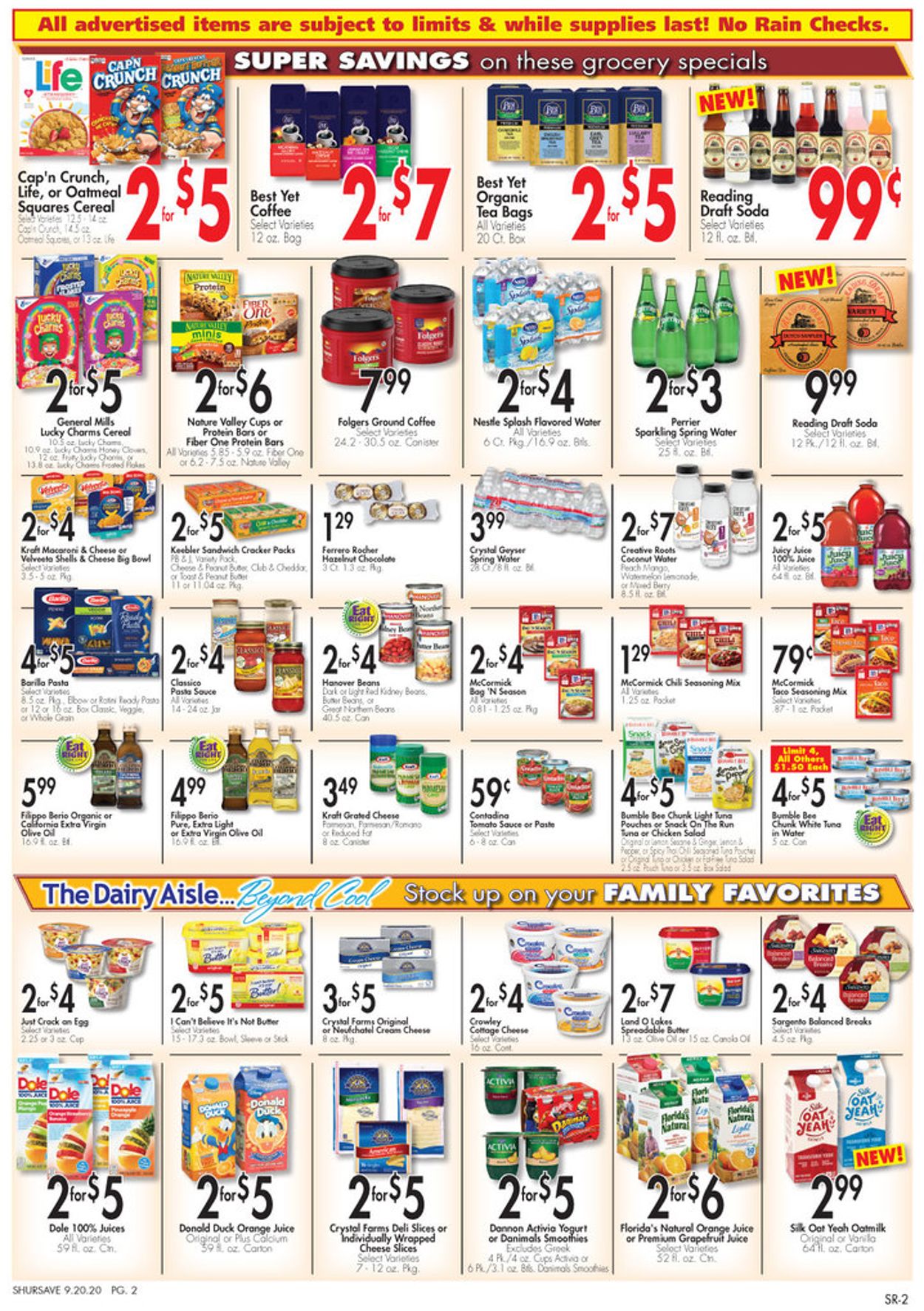 Gerrity's Supermarkets Weekly Ad Circular - valid 09/20-09/26/2020 (Page 2)