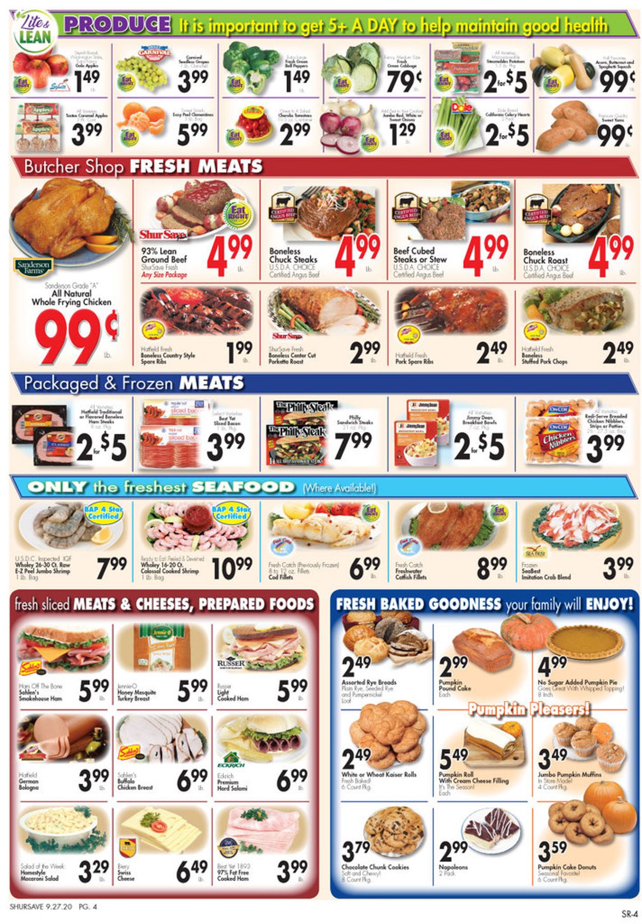Gerrity's Supermarkets Weekly Ad Circular - valid 09/27-10/03/2020 (Page 4)