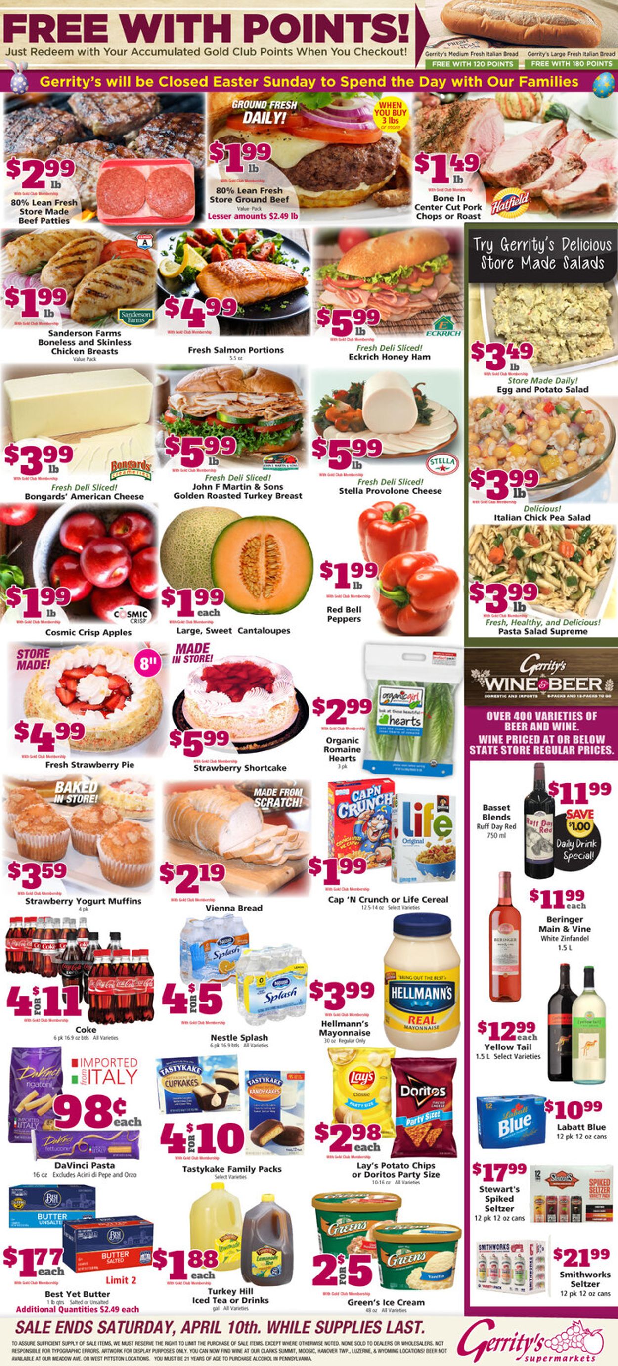 Gerrity's Supermarkets Weekly Ad Circular - valid 04/04-04/10/2021