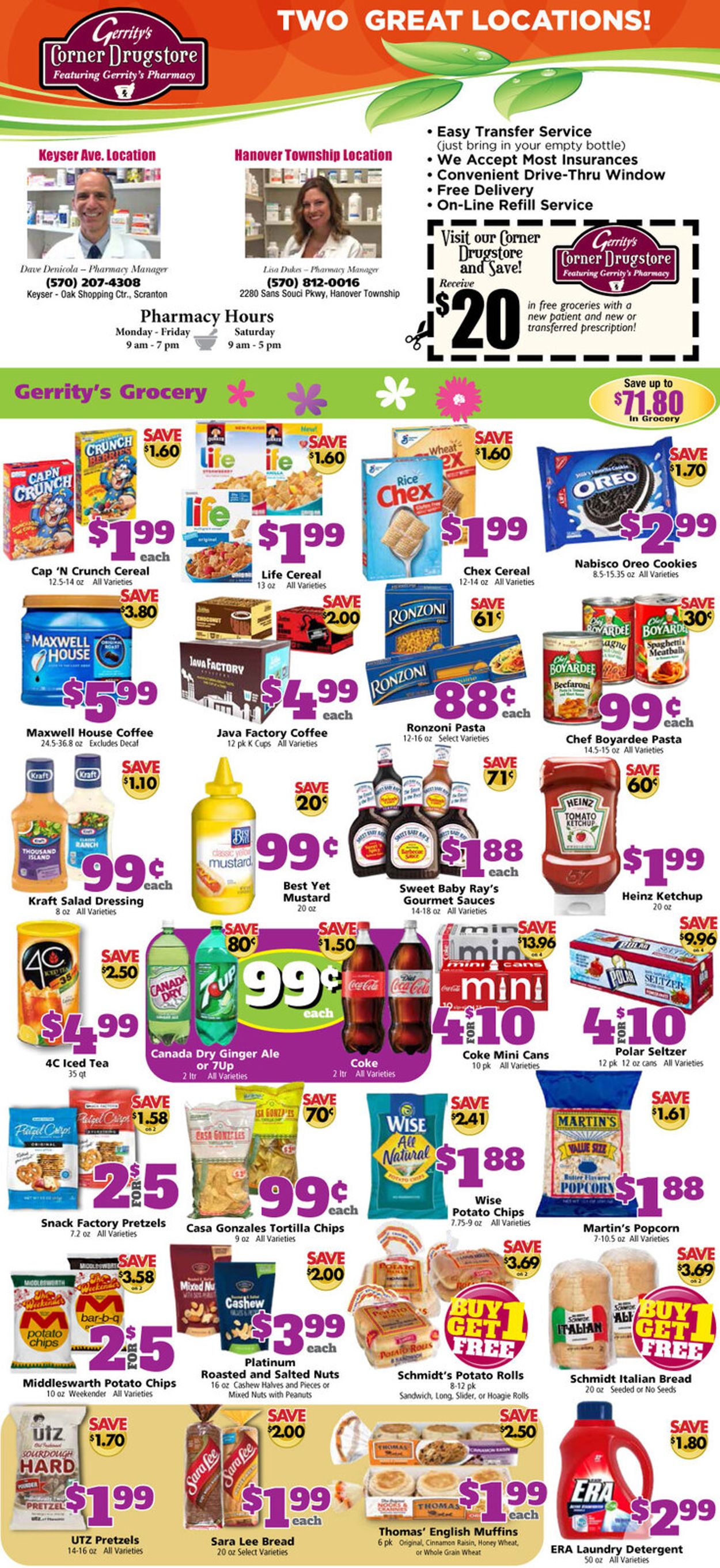Gerrity's Supermarkets Weekly Ad Circular - valid 04/18-04/24/2021 (Page 4)
