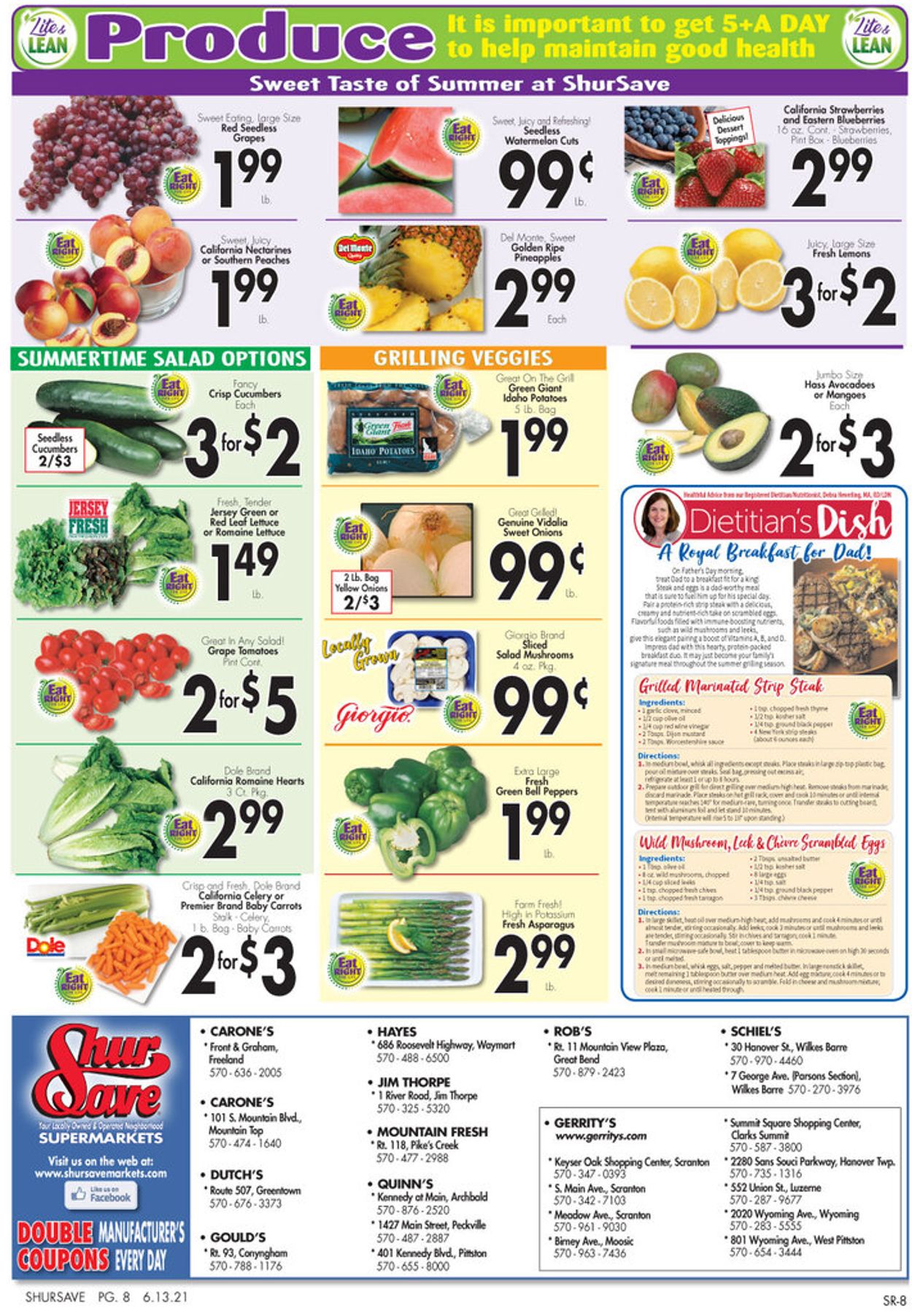 Gerrity's Supermarkets Weekly Ad Circular - valid 06/13-06/19/2021 (Page 8)