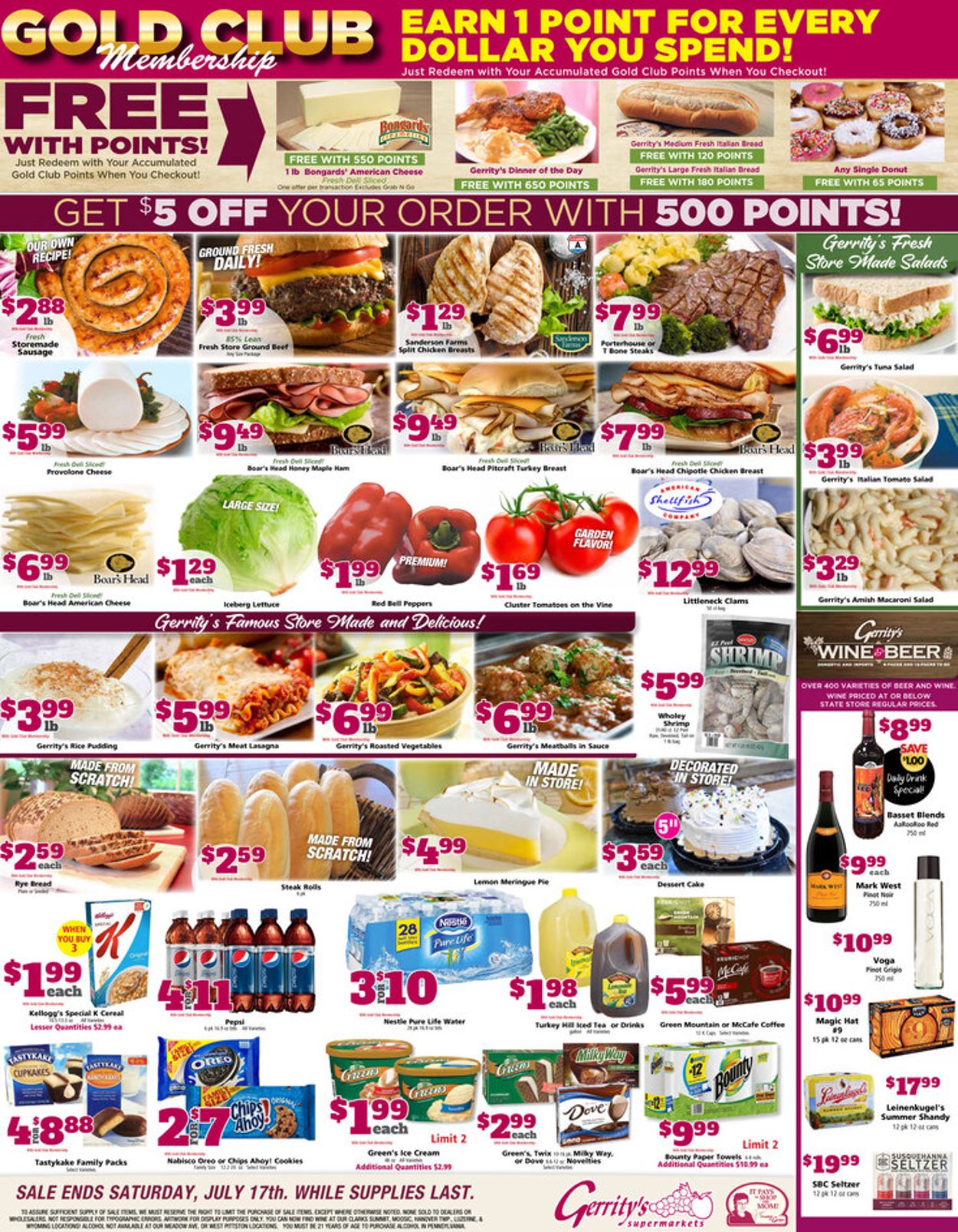 Gerrity's Supermarkets Weekly Ad Circular - valid 07/11-07/17/2021
