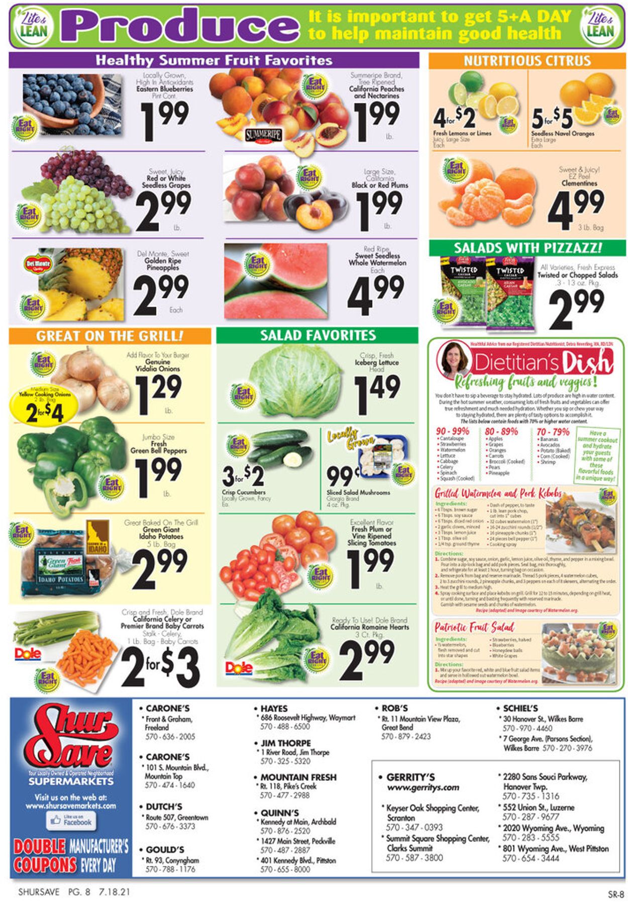 Gerrity's Supermarkets Weekly Ad Circular - valid 07/18-07/24/2021 (Page 9)