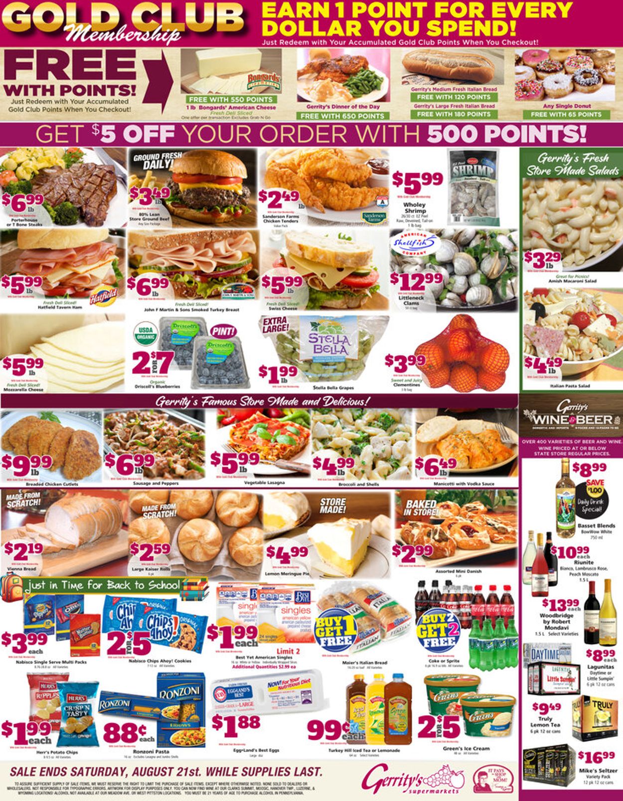 Gerrity's Supermarkets Weekly Ad Circular - valid 08/15-08/21/2021
