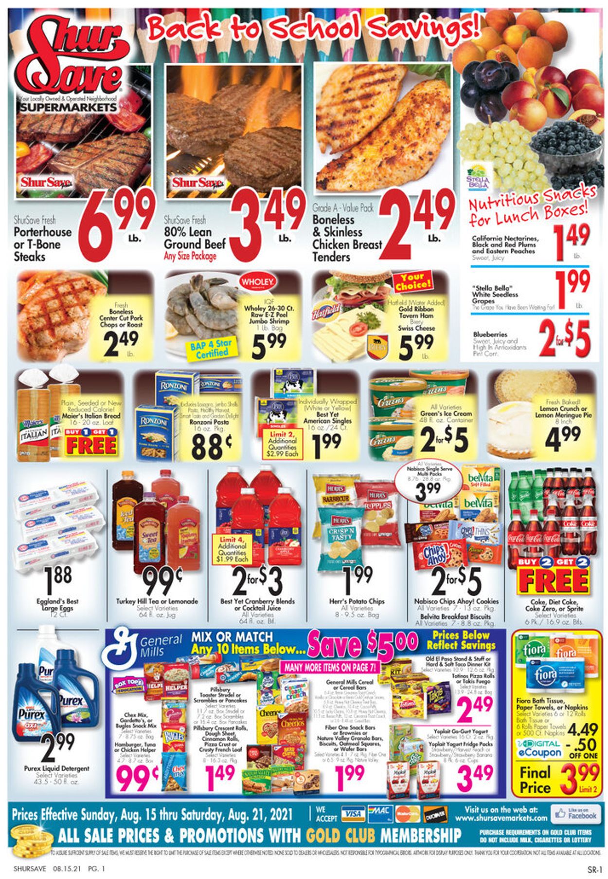 Gerrity's Supermarkets Weekly Ad Circular - valid 08/15-08/21/2021 (Page 2)
