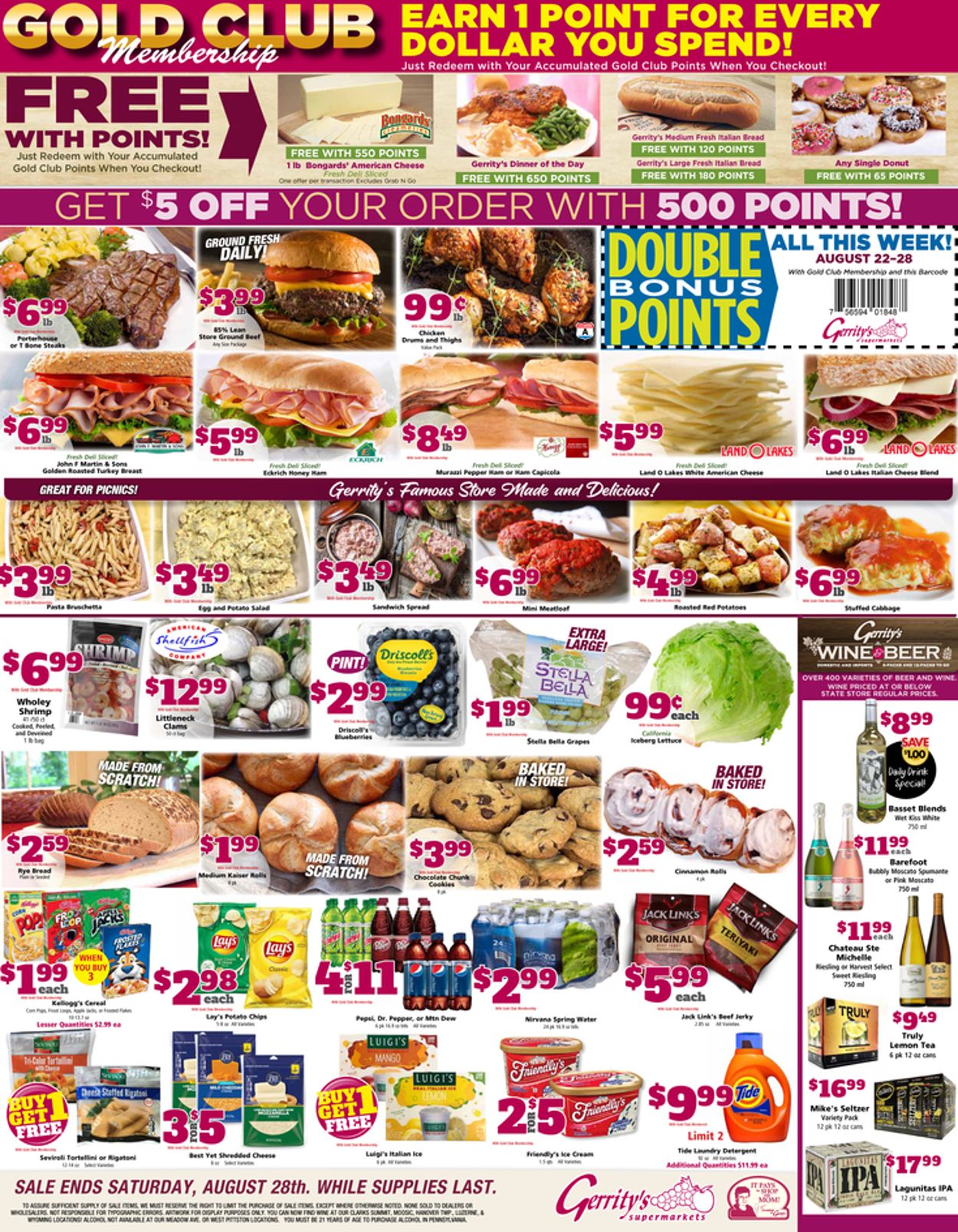 Gerrity's Supermarkets Weekly Ad Circular - valid 08/22-08/28/2021