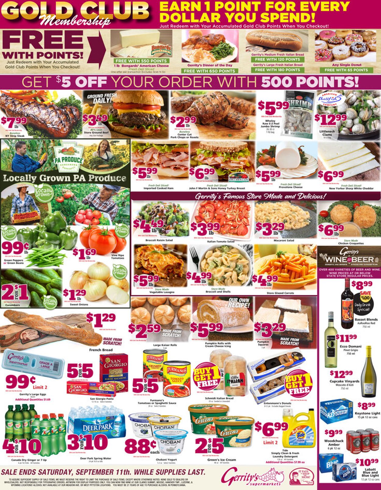 Gerrity's Supermarkets Weekly Ad Circular - valid 09/05-09/11/2021