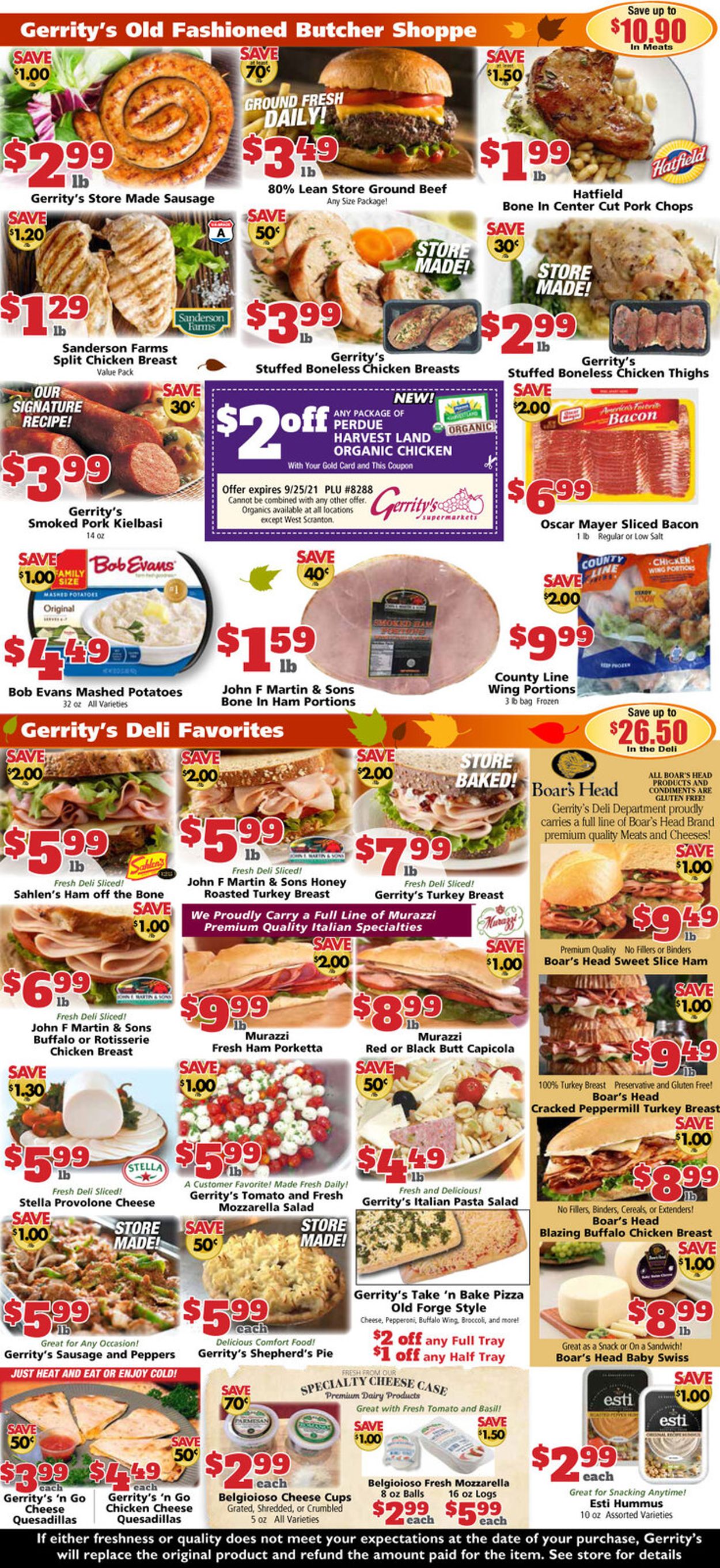 Gerrity's Supermarkets Weekly Ad Circular - valid 09/19-09/25/2021 (Page 2)
