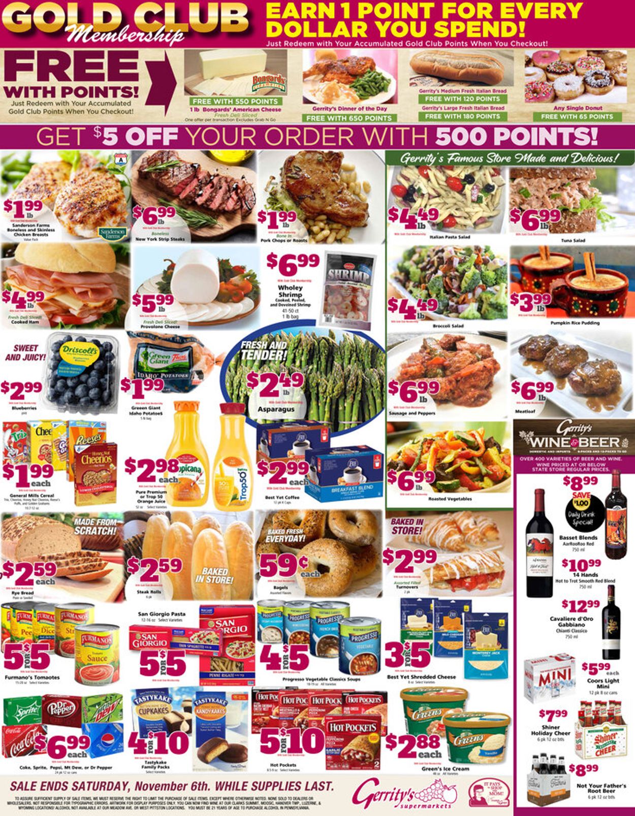 Gerrity's Supermarkets Weekly Ad Circular - valid 10/31-11/06/2021