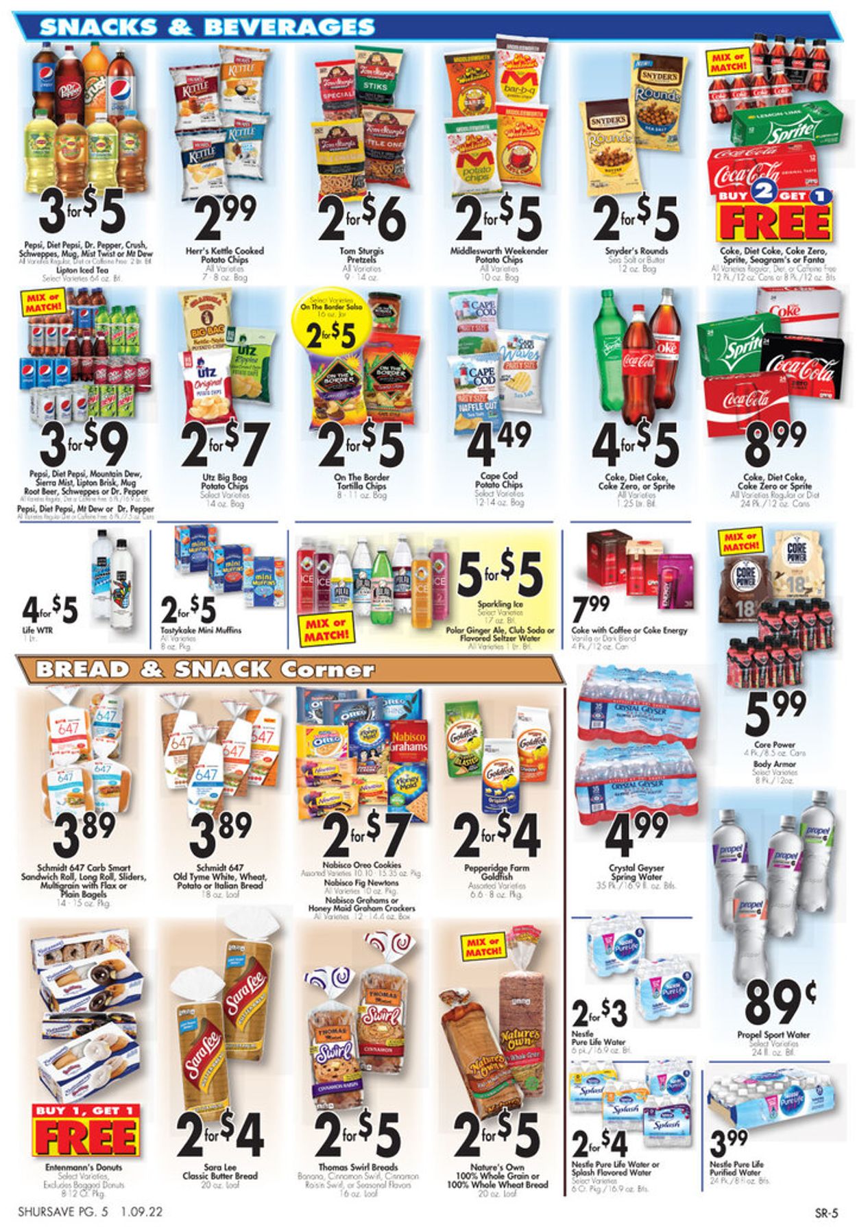 Gerrity's Supermarkets Weekly Ad Circular - valid 01/09-01/15/2022 (Page 6)