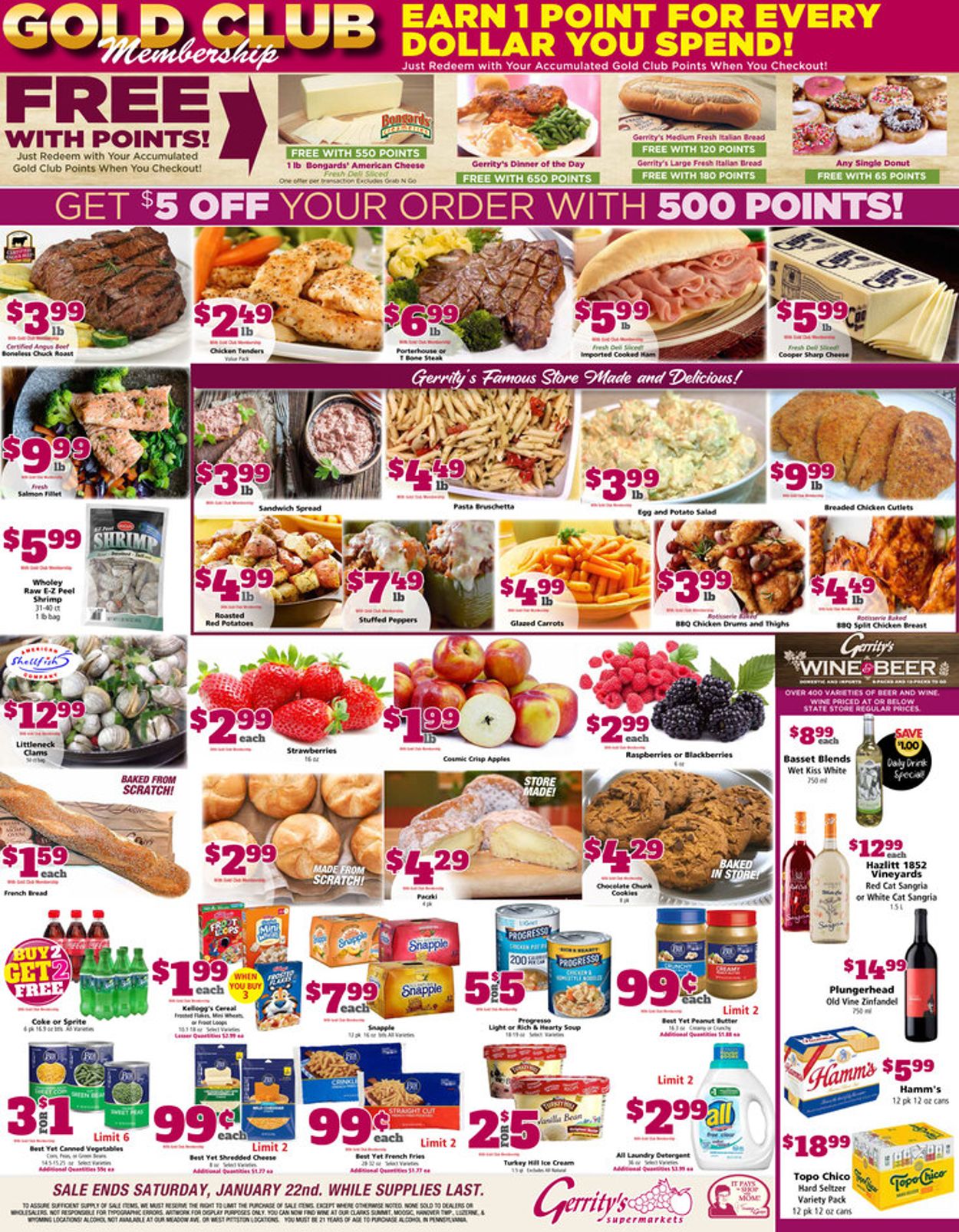 Gerrity's Supermarkets Weekly Ad Circular - valid 01/16-01/22/2022