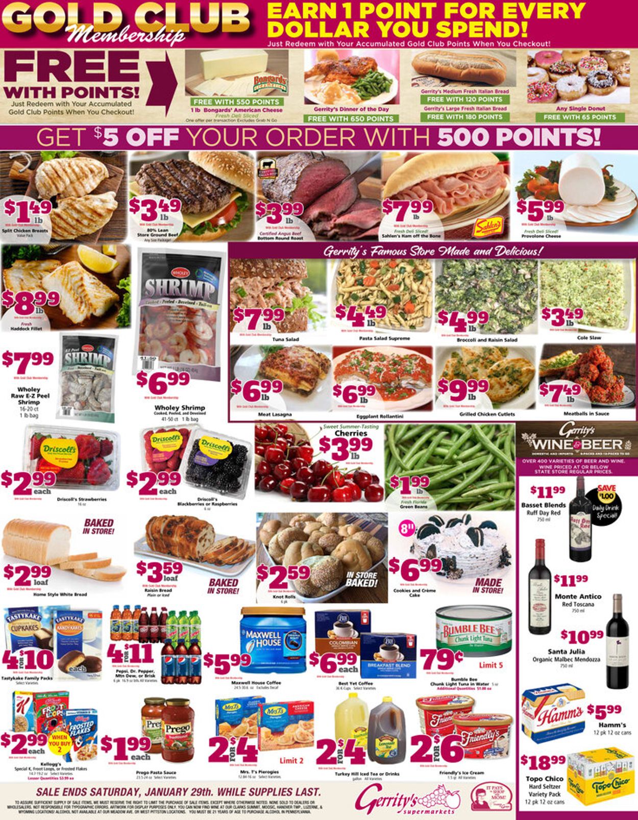 Gerrity's Supermarkets Weekly Ad Circular - valid 01/23-01/29/2022
