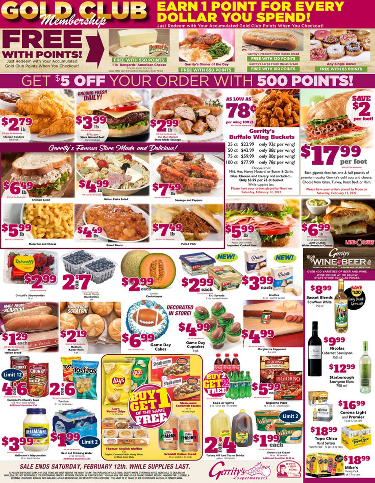 Gerrity's Supermarkets Weekly Ad Circular - valid 02/06-02/12/2022