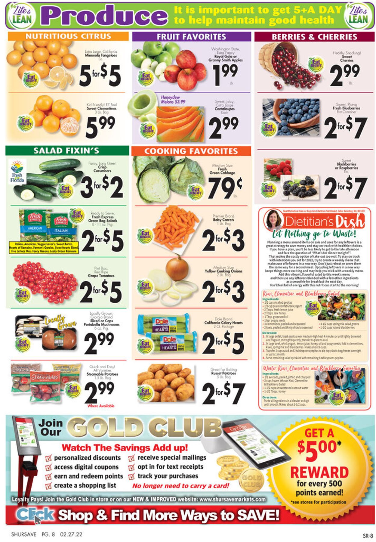Gerrity's Supermarkets Weekly Ad Circular - valid 02/27-03/05/2022 (Page 8)