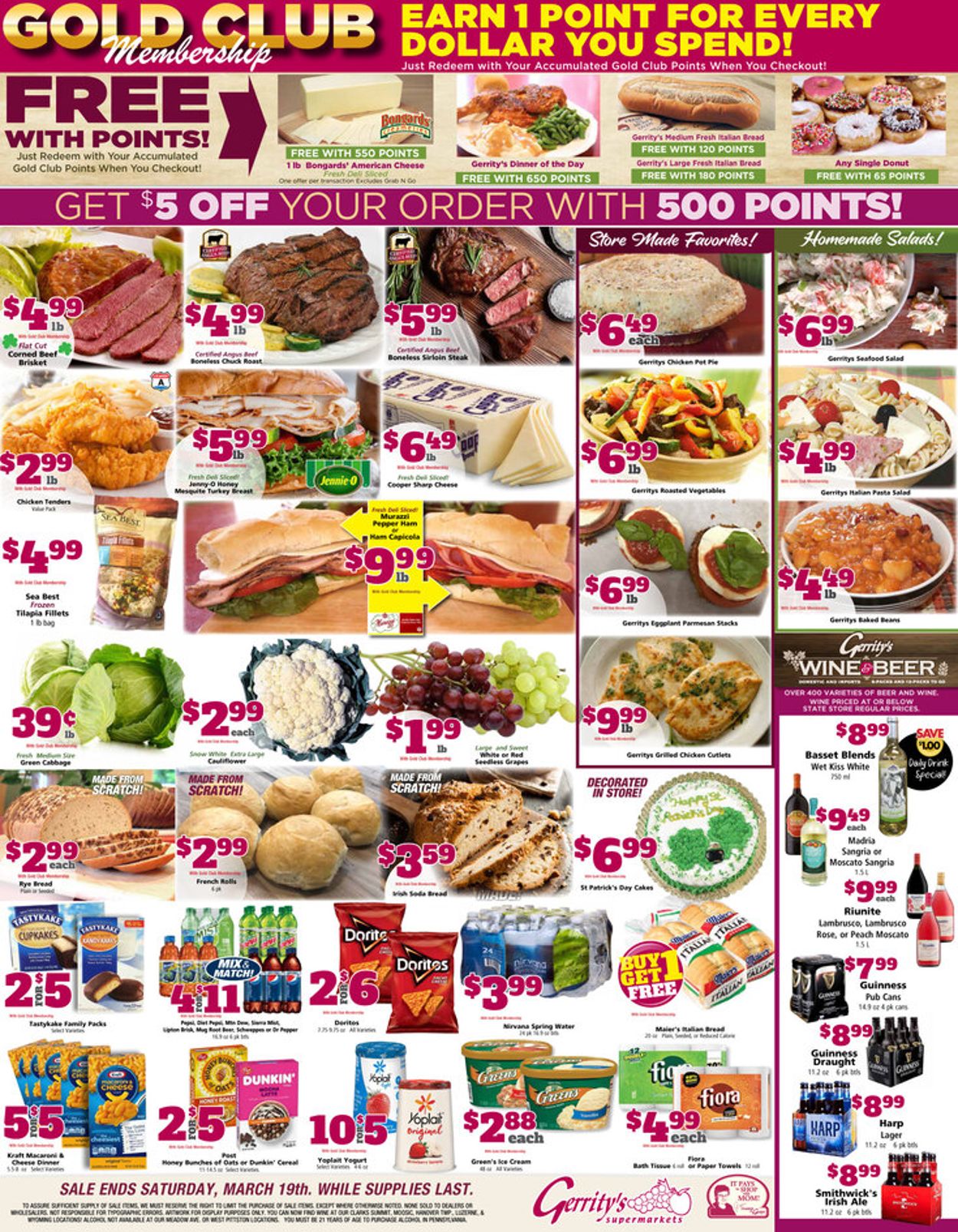 Gerrity's Supermarkets Weekly Ad Circular - valid 03/13-03/19/2022