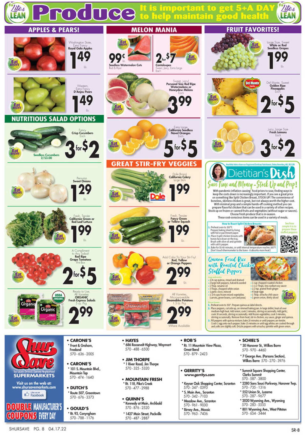 Gerrity's Supermarkets Weekly Ad Circular - valid 04/17-04/23/2022 (Page 9)