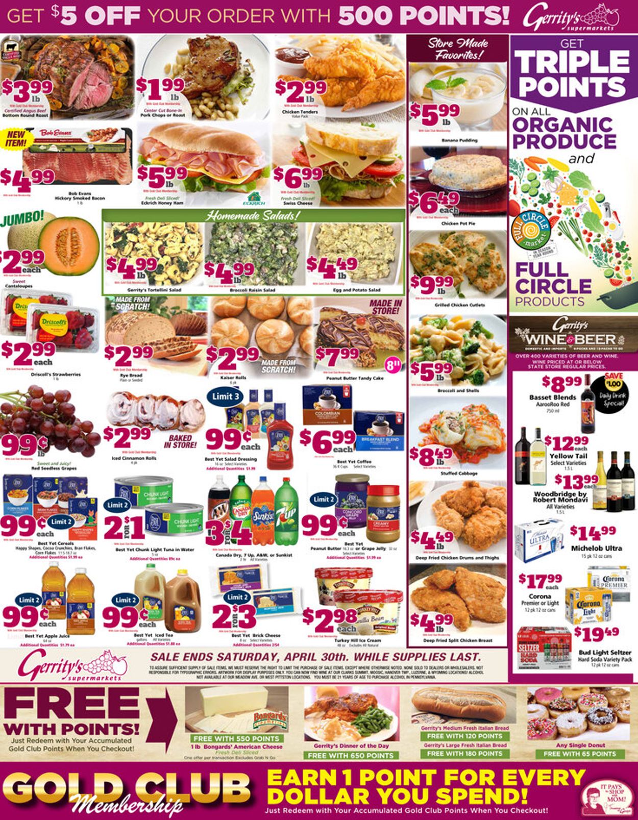 Gerrity's Supermarkets Weekly Ad Circular - valid 04/24-04/30/2022