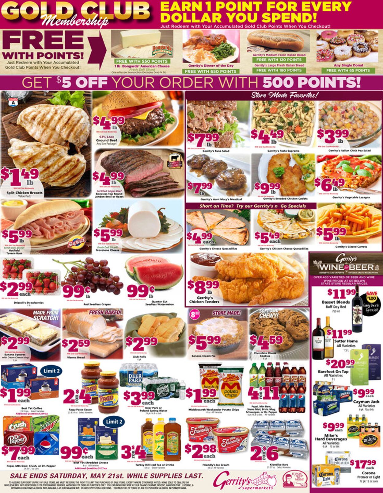 Gerrity's Supermarkets Weekly Ad Circular - valid 05/15-05/21/2022