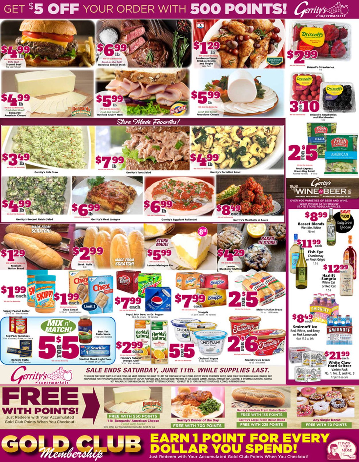 Gerrity's Supermarkets Weekly Ad Circular - valid 06/05-06/11/2022