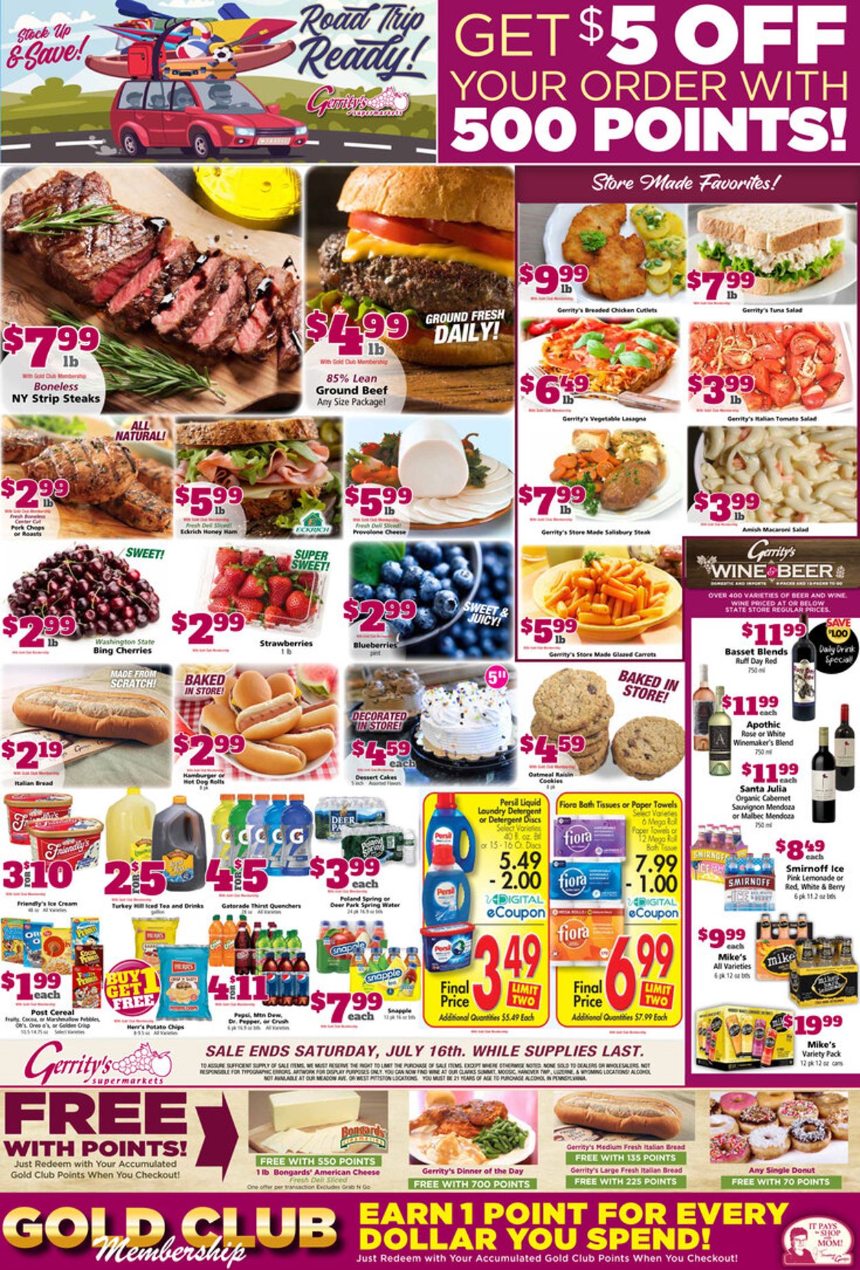Gerrity's Supermarkets Weekly Ad Circular - valid 07/10-07/16/2022