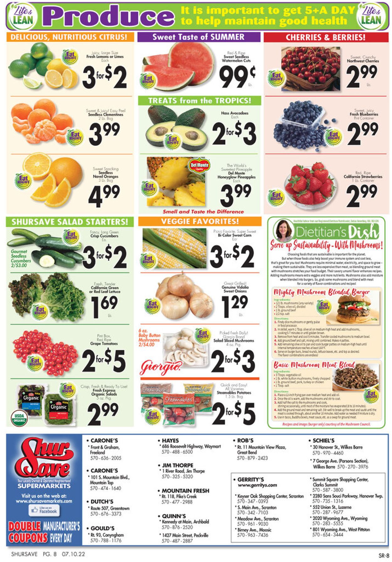 Gerrity's Supermarkets Weekly Ad Circular - valid 07/10-07/16/2022 (Page 9)