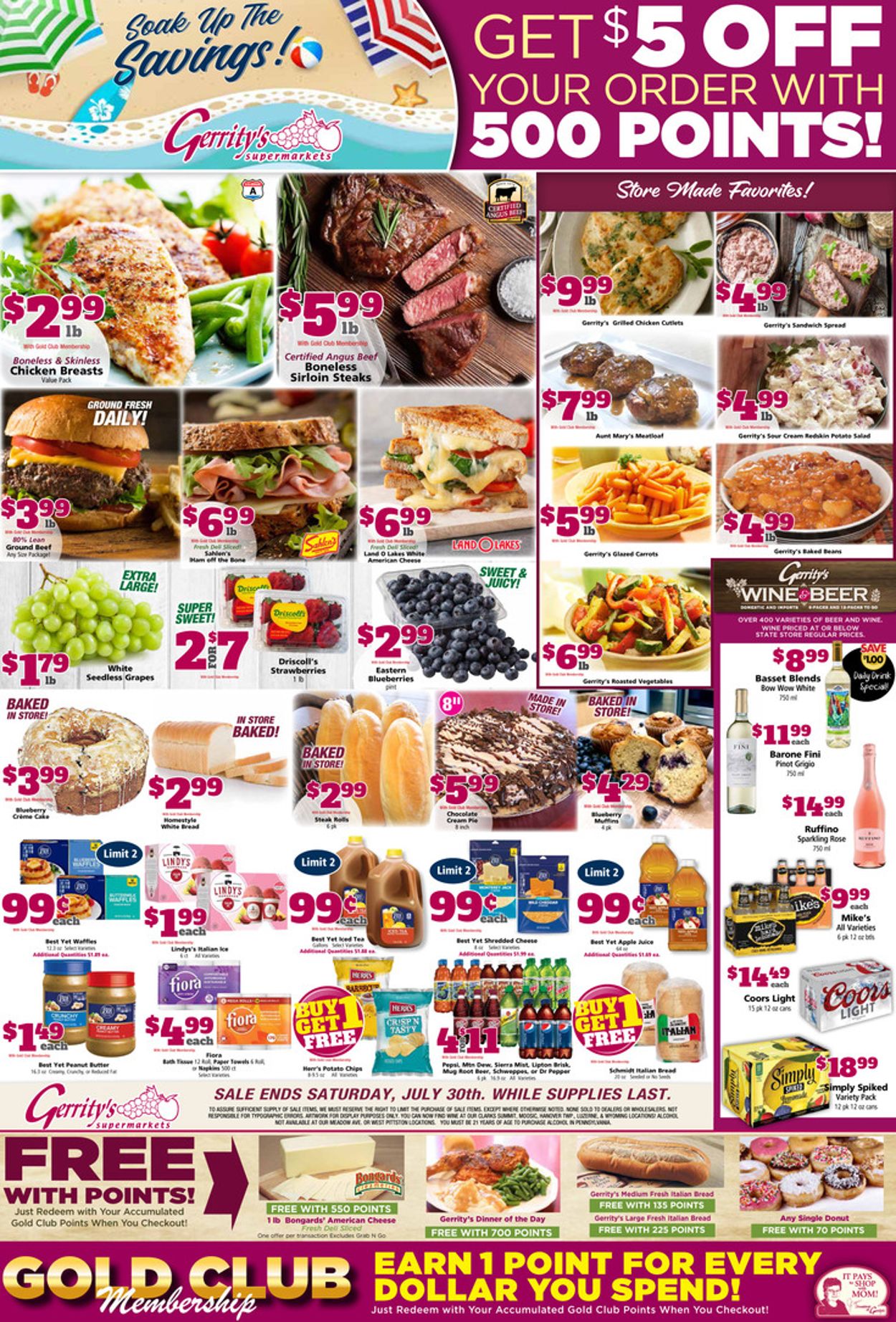 Gerrity's Supermarkets Weekly Ad Circular - valid 07/24-07/30/2022
